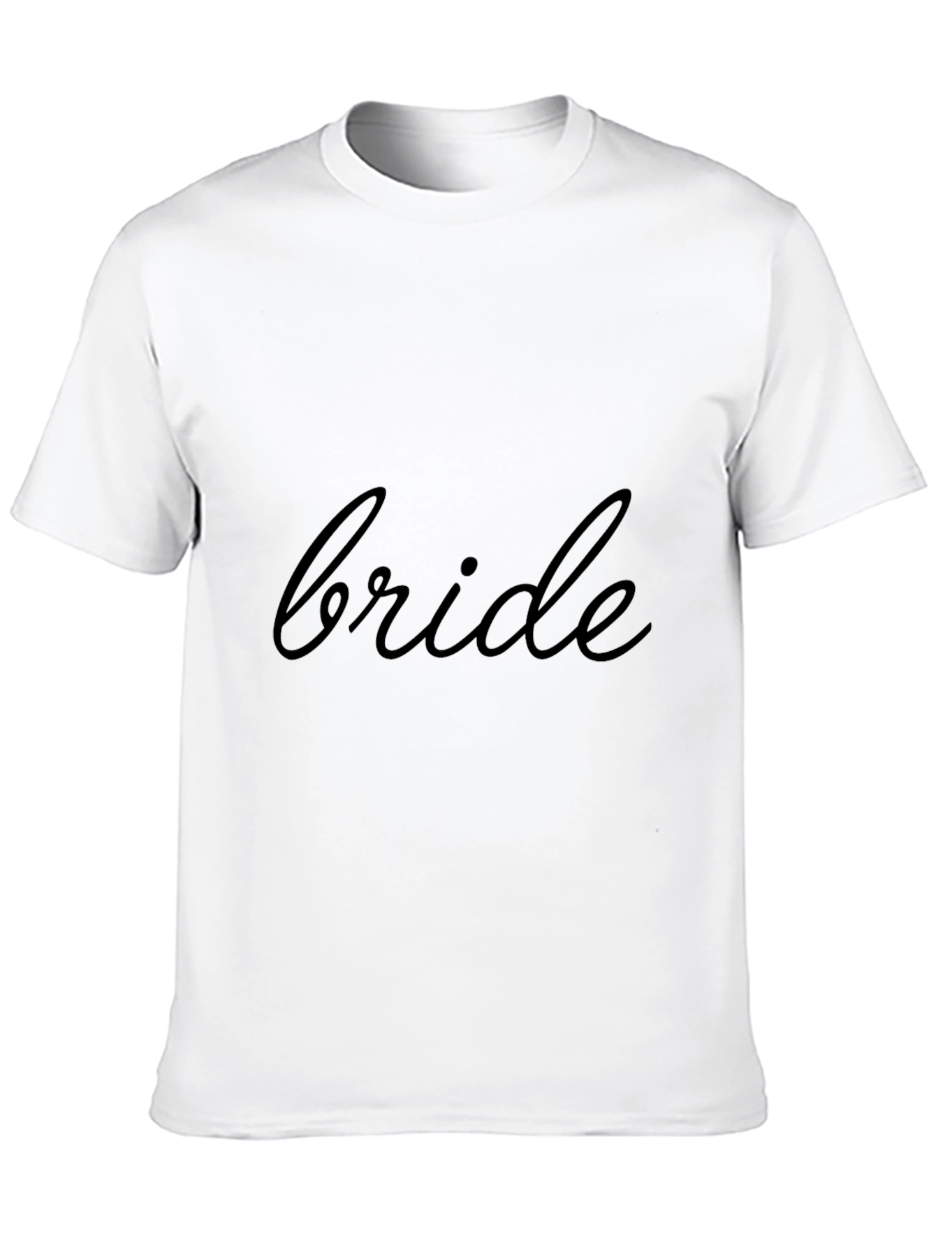 Bride Script T-Shirt - Wedding Day Apparel