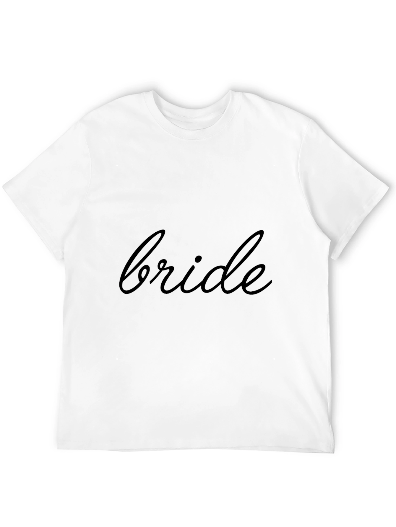 Bride Script T-Shirt - Wedding Day Apparel