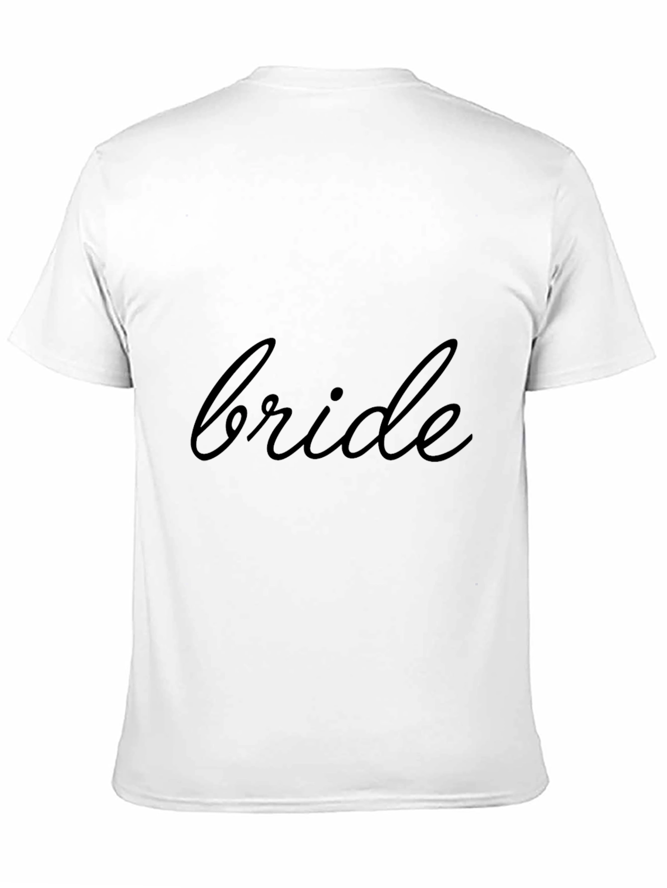Bride Script T-Shirt - Wedding Day Apparel