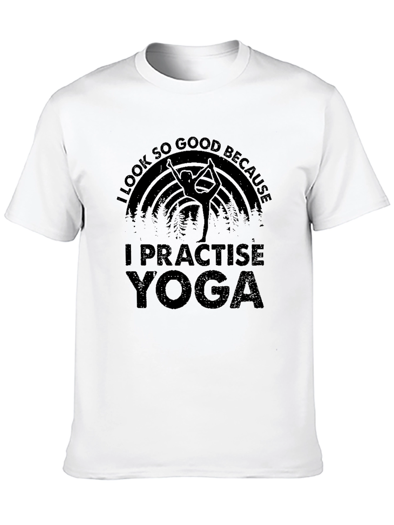 Yoga Practice Graphic T-Shirt