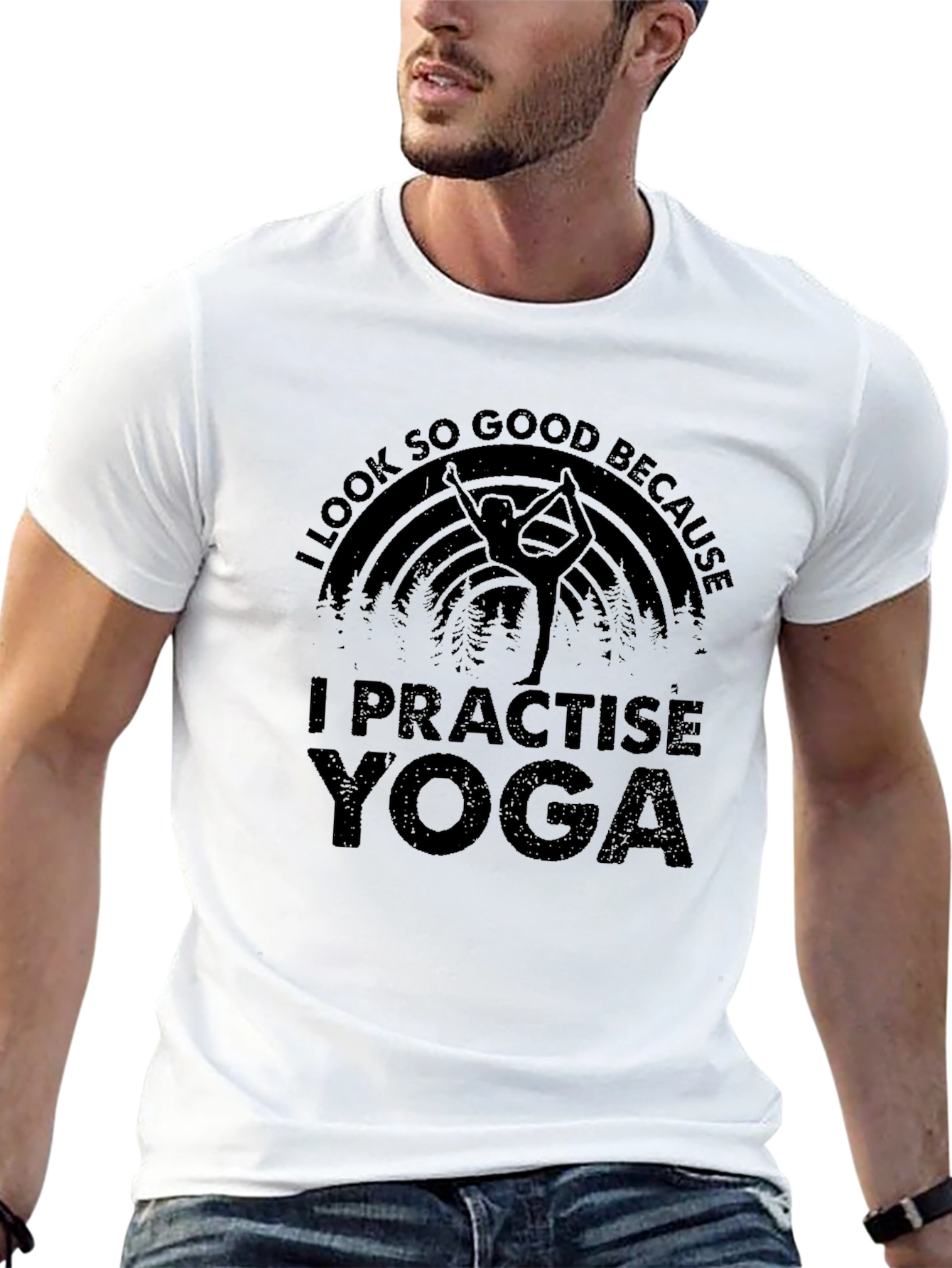 Yoga Practice Graphic T-Shirt