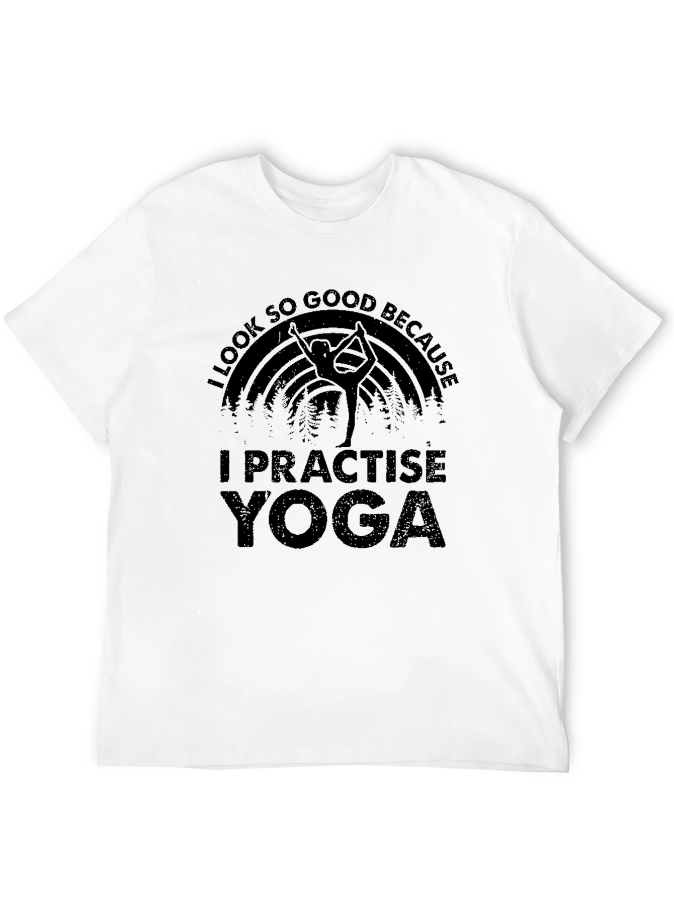 Yoga Practice Graphic T-Shirt