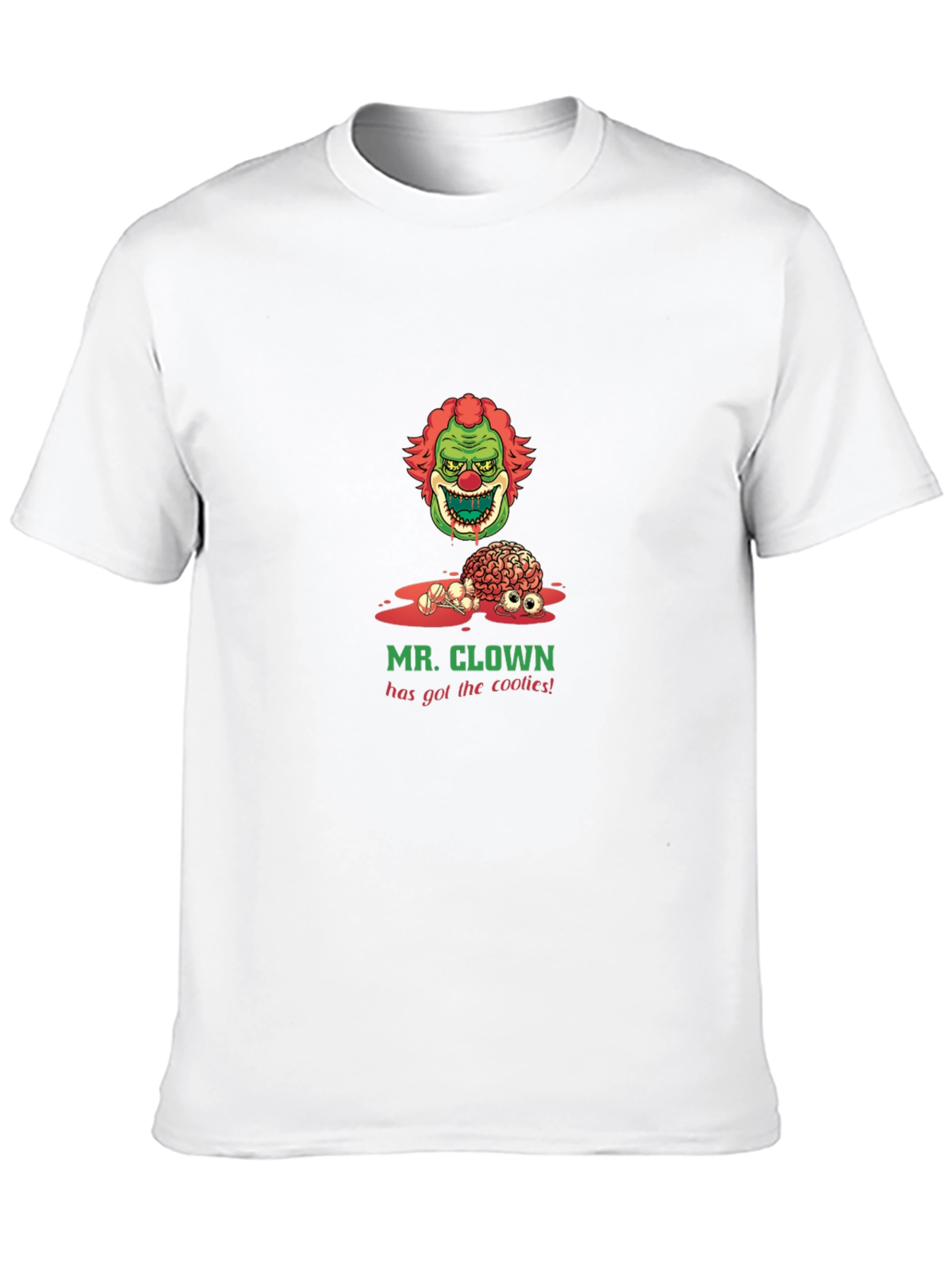 Creepy Clown T-Shirt: Mr. Clown Has Got The Coolies