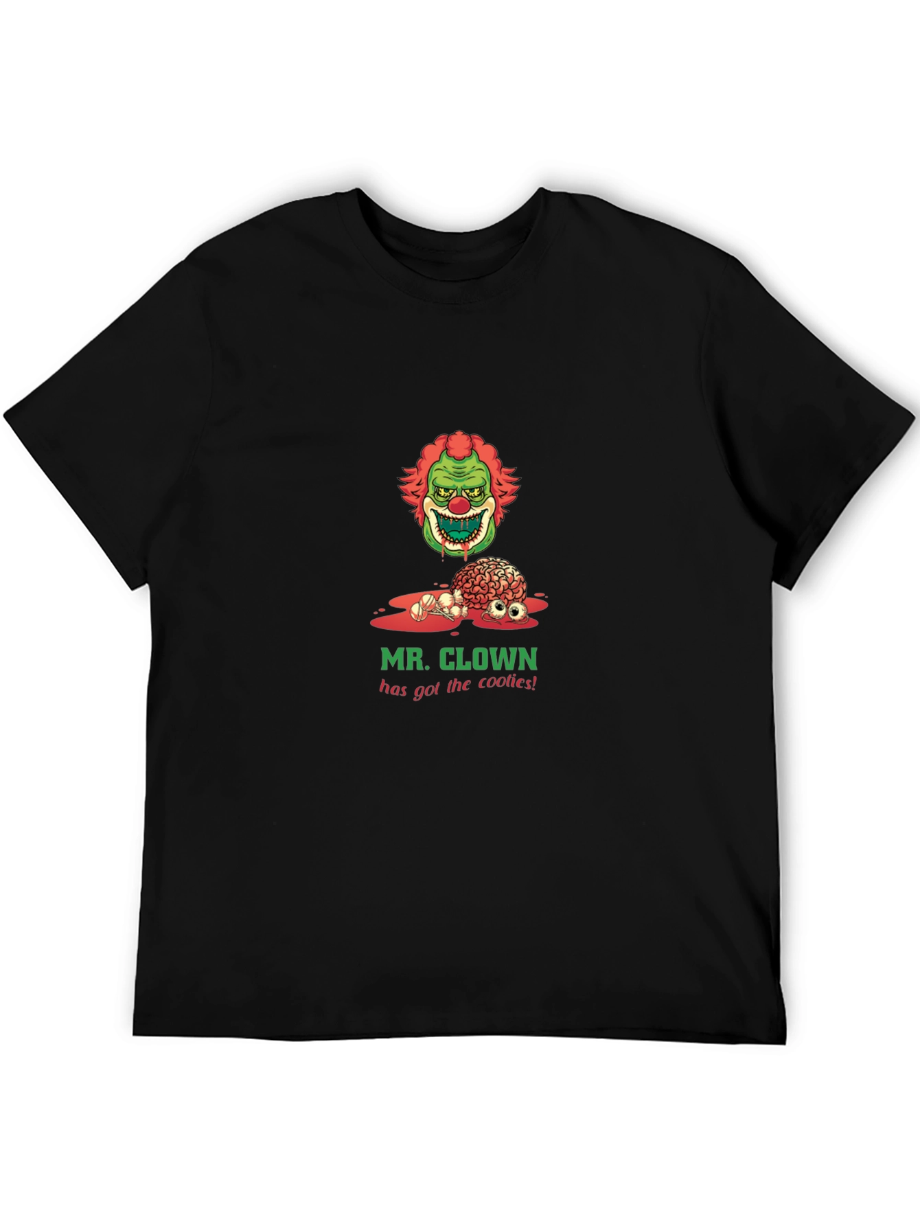 Creepy Clown T-Shirt: Mr. Clown Has Got The Coolies
