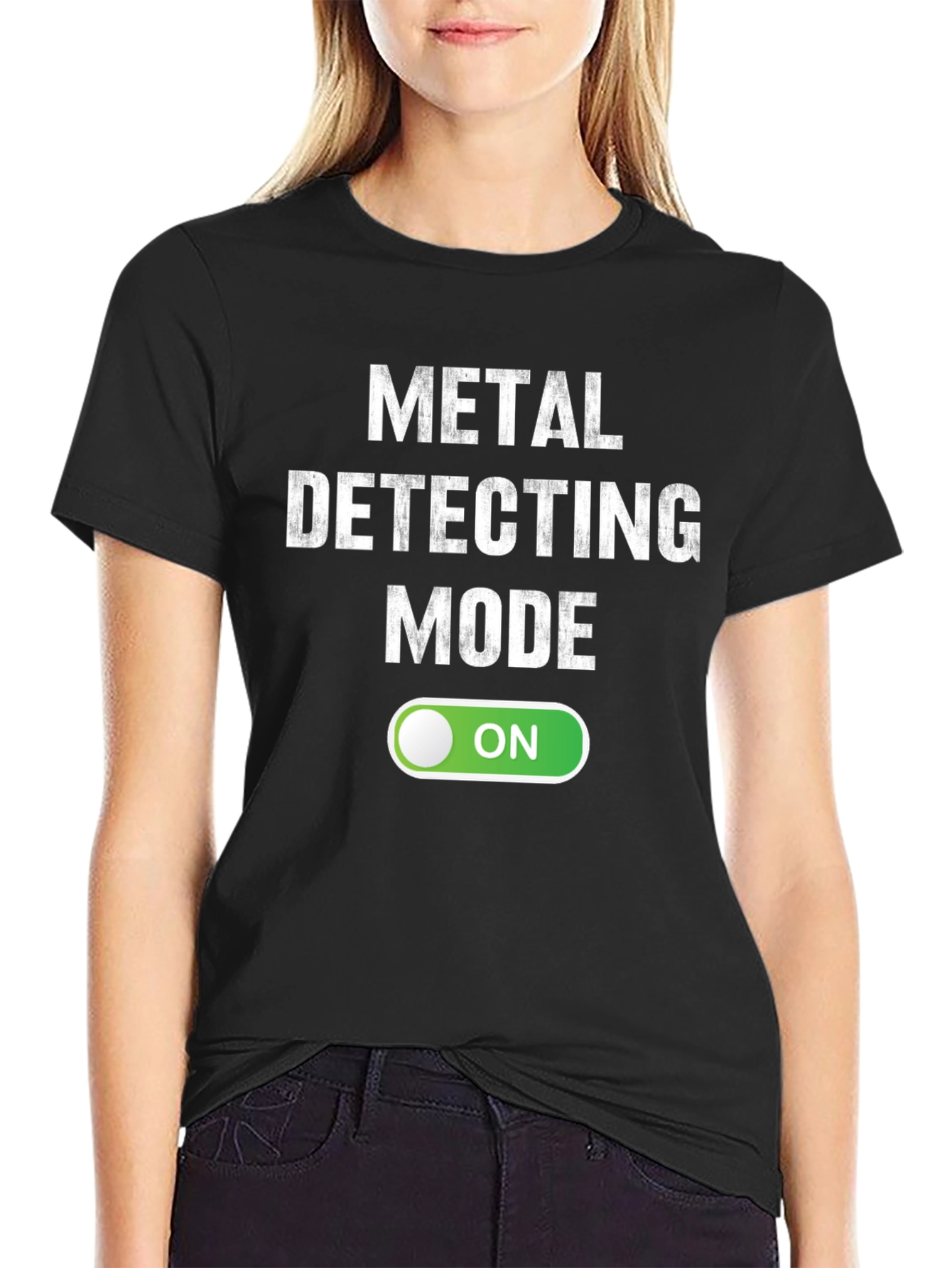 Metal Detecting Mode On T-Shirt