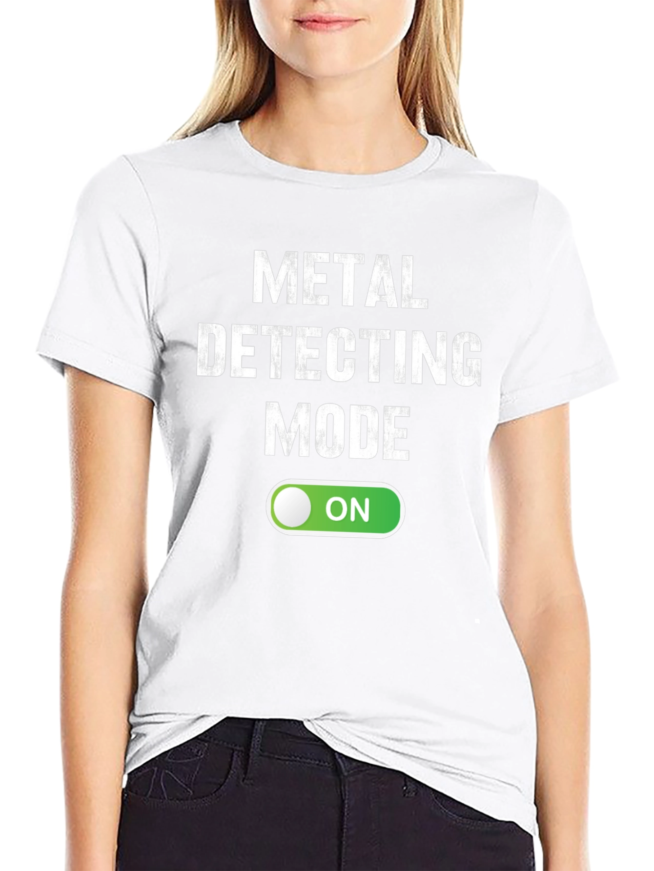 Metal Detecting Mode On T-Shirt