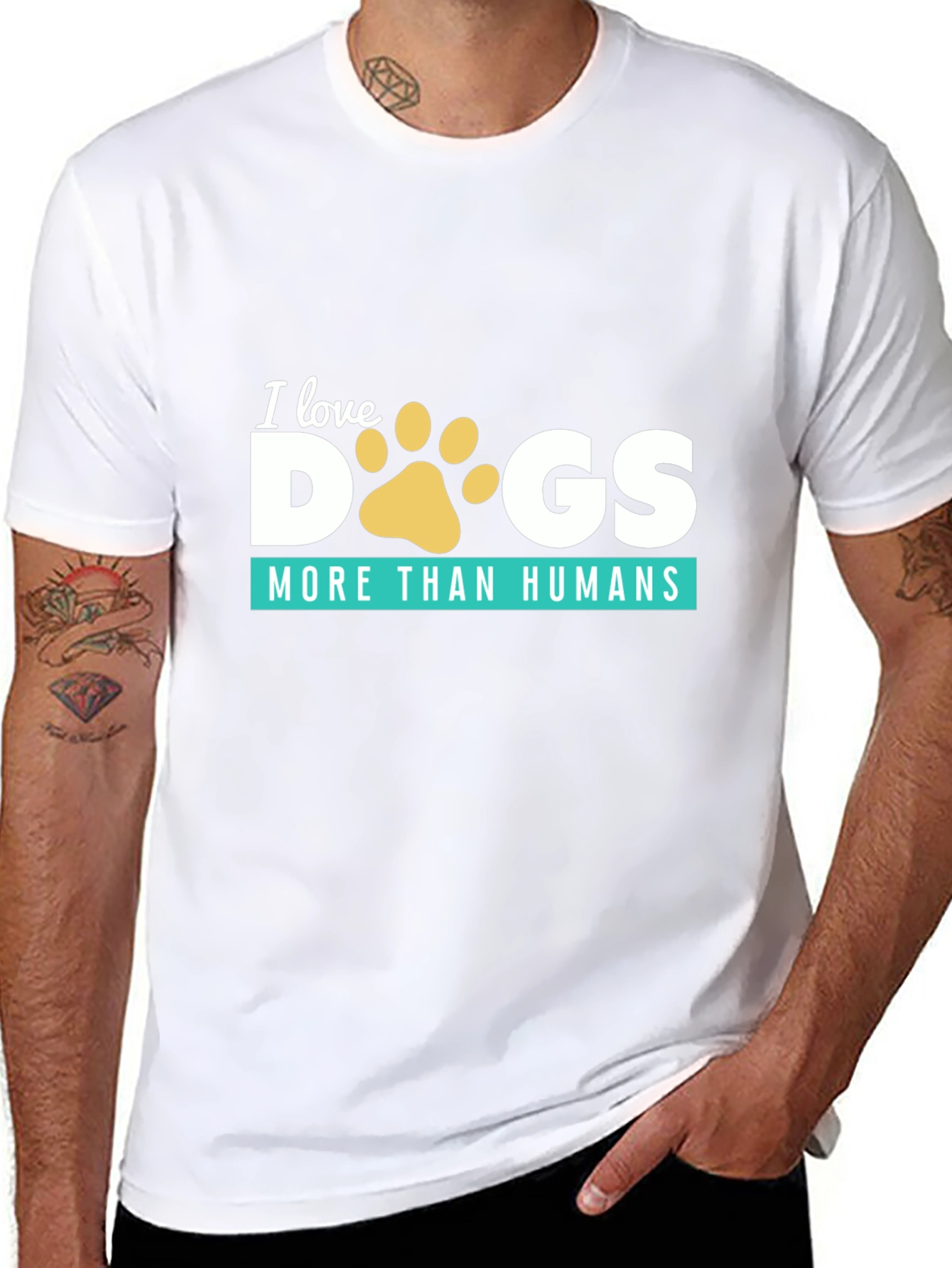 I Love Dogs More Than Humans T-Shirt