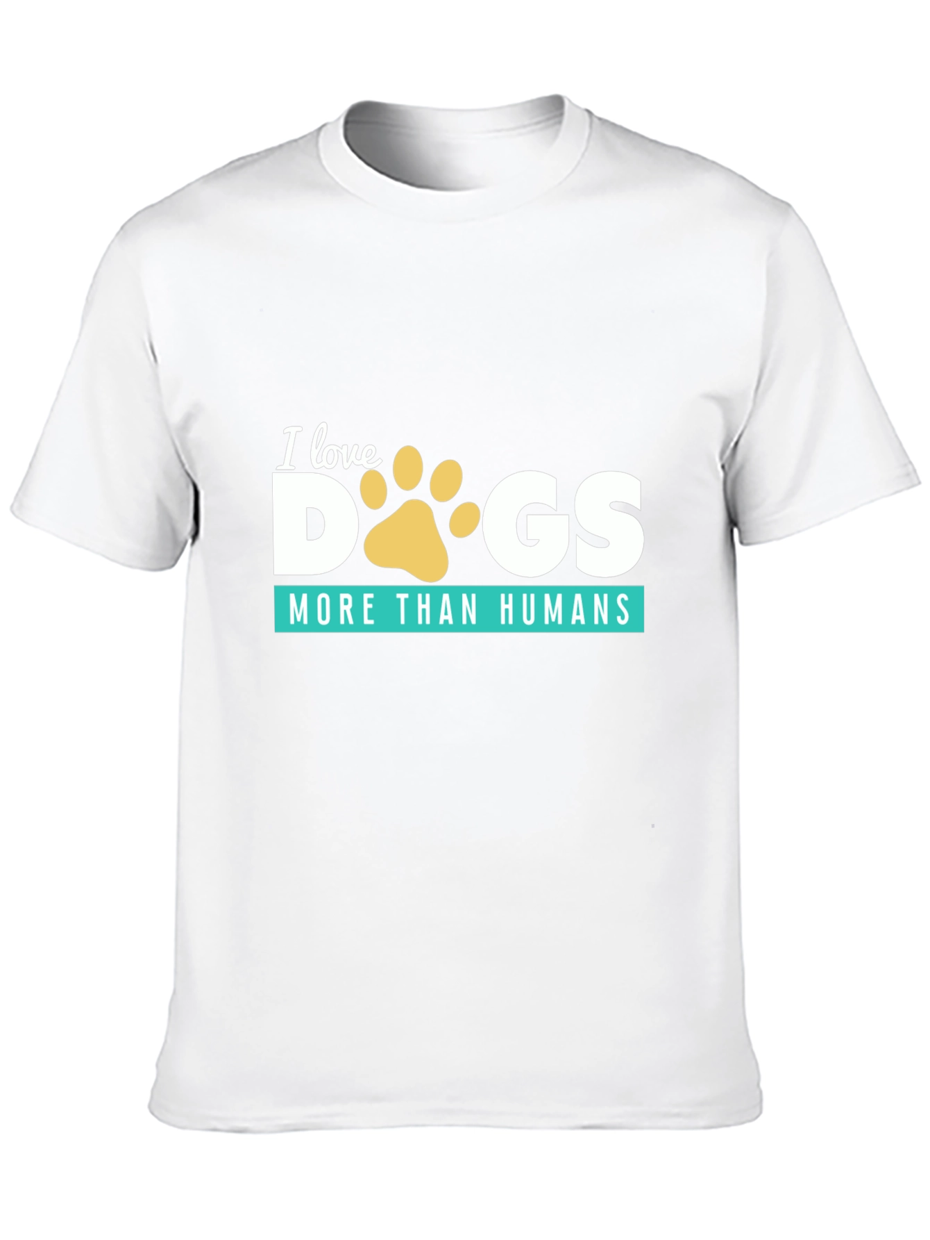 I Love Dogs More Than Humans T-Shirt