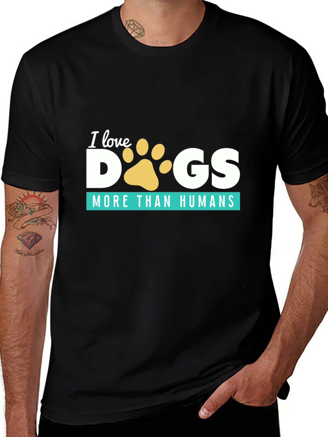 I Love Dogs More Than Humans T-Shirt