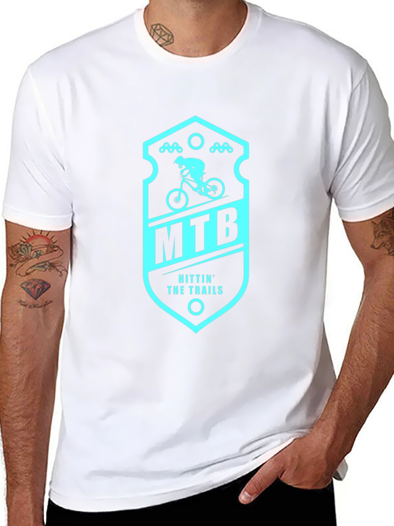 MTB Hitting The Trails Graphic Tee