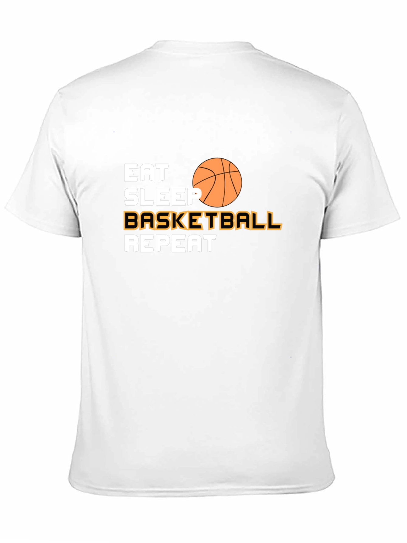 Eat Sleep Basketball Repeat T-Shirt