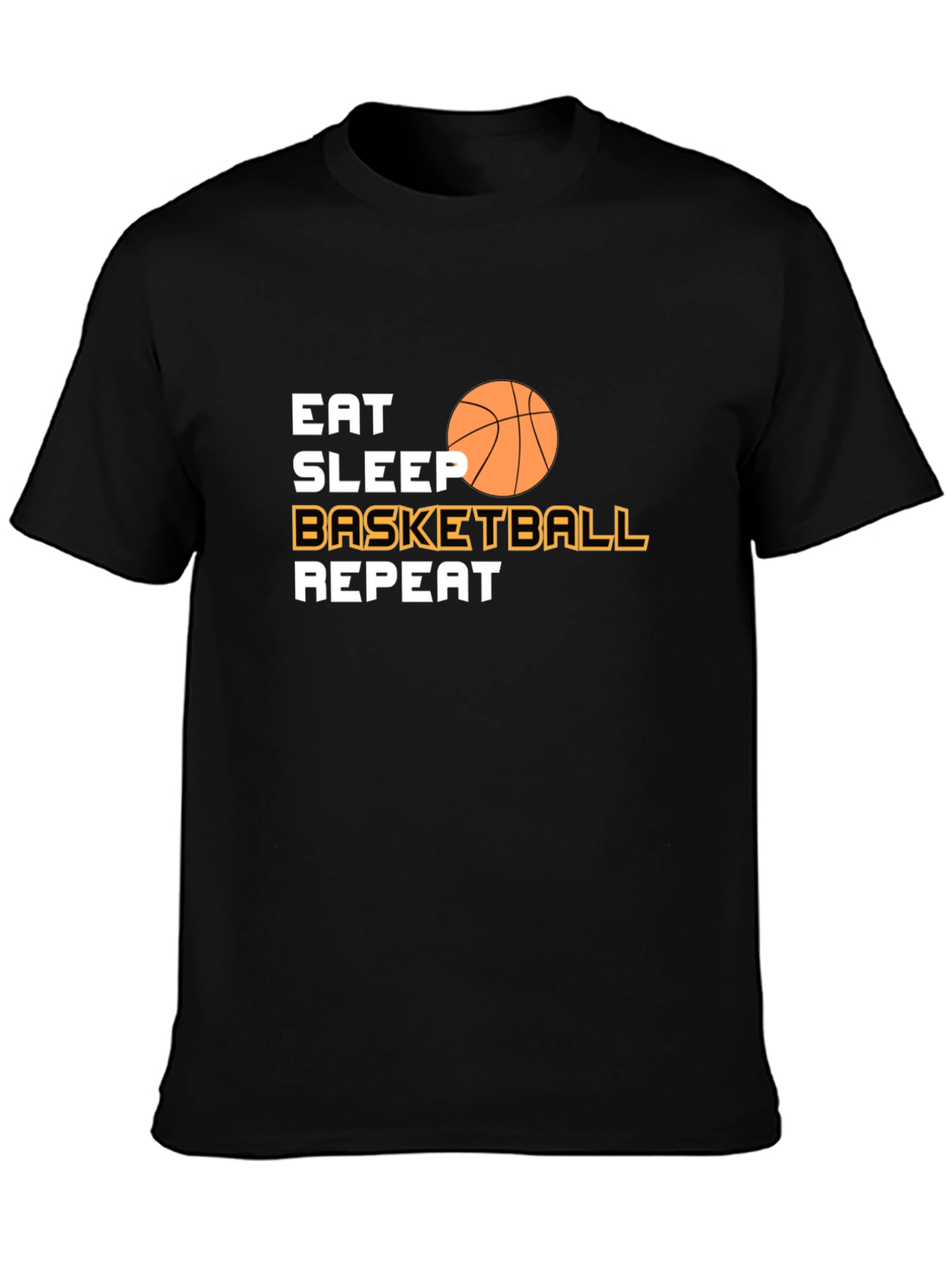 Eat Sleep Basketball Repeat T-Shirt