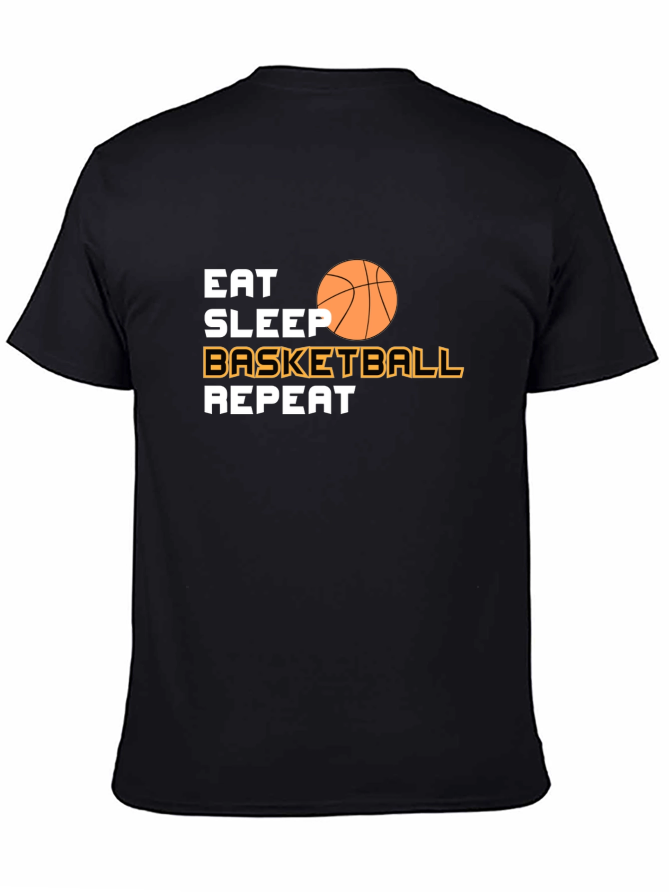 Eat Sleep Basketball Repeat T-Shirt