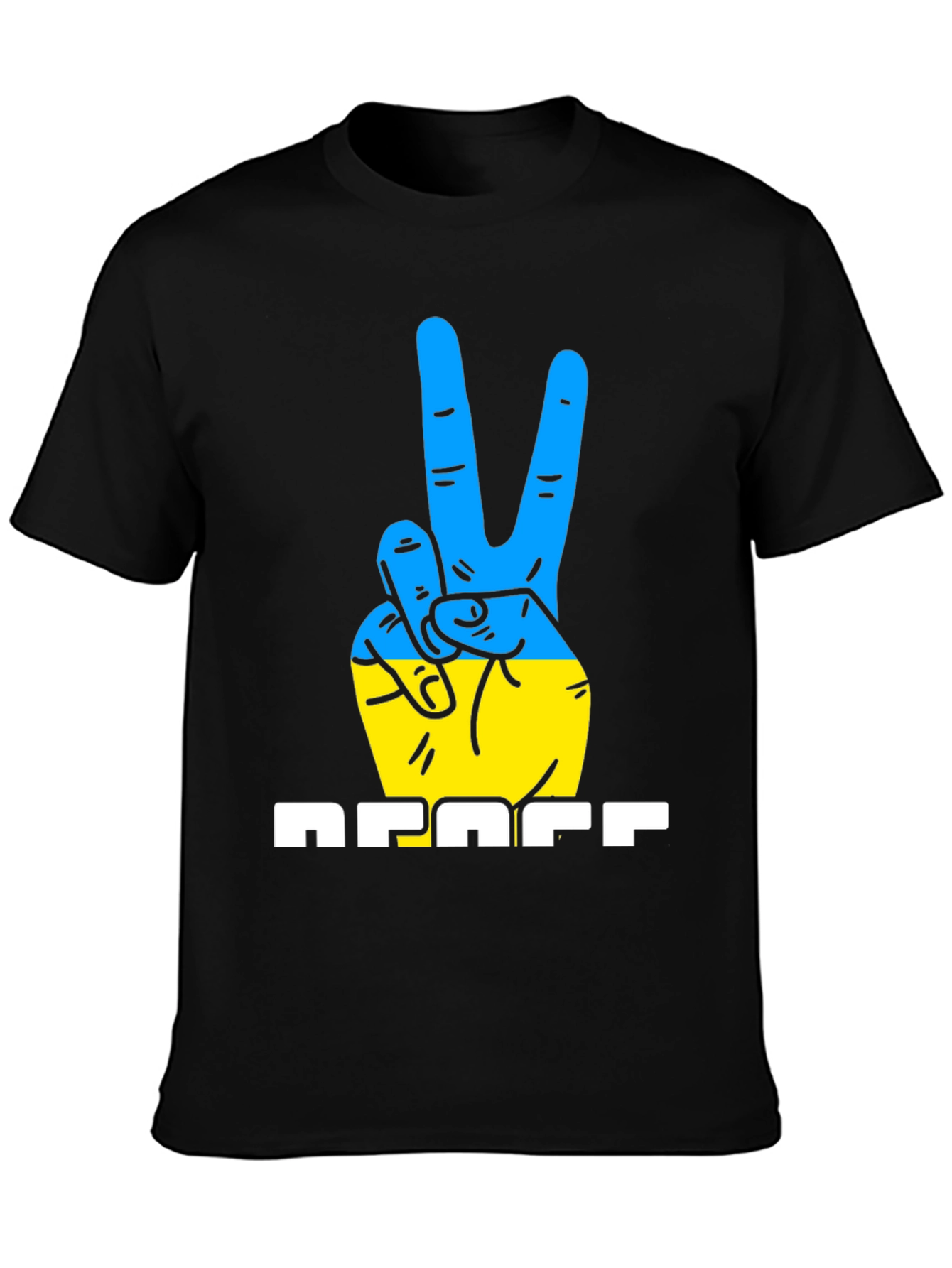 Ukraine Peace Sign T-Shirt