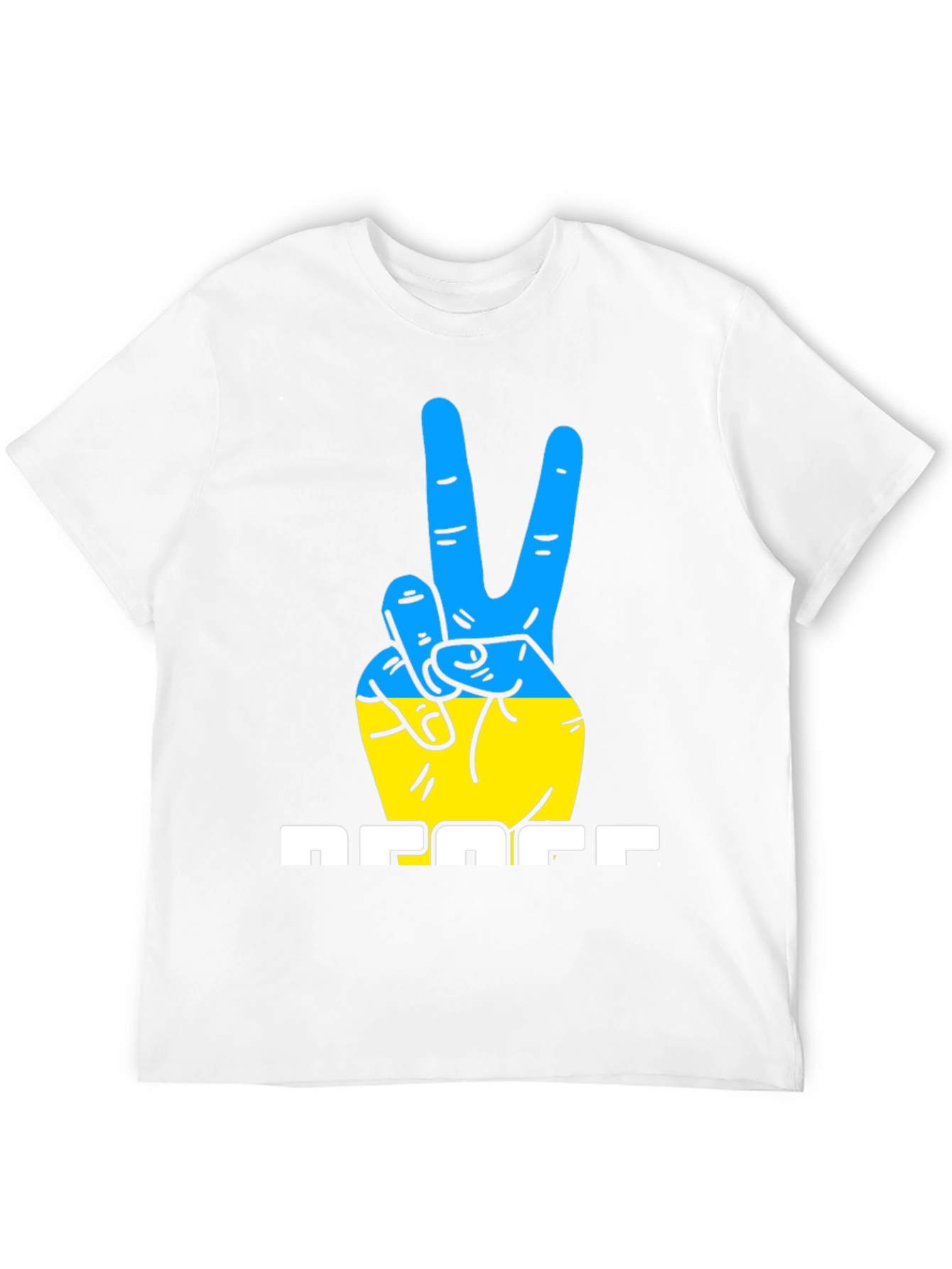 Ukraine Peace Sign T-Shirt