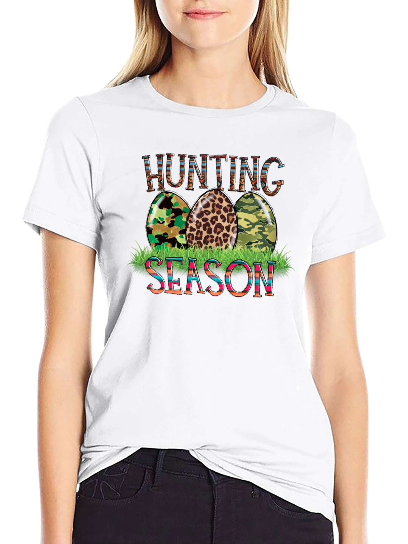 Hunting Season Easter Eggs T-Shirt