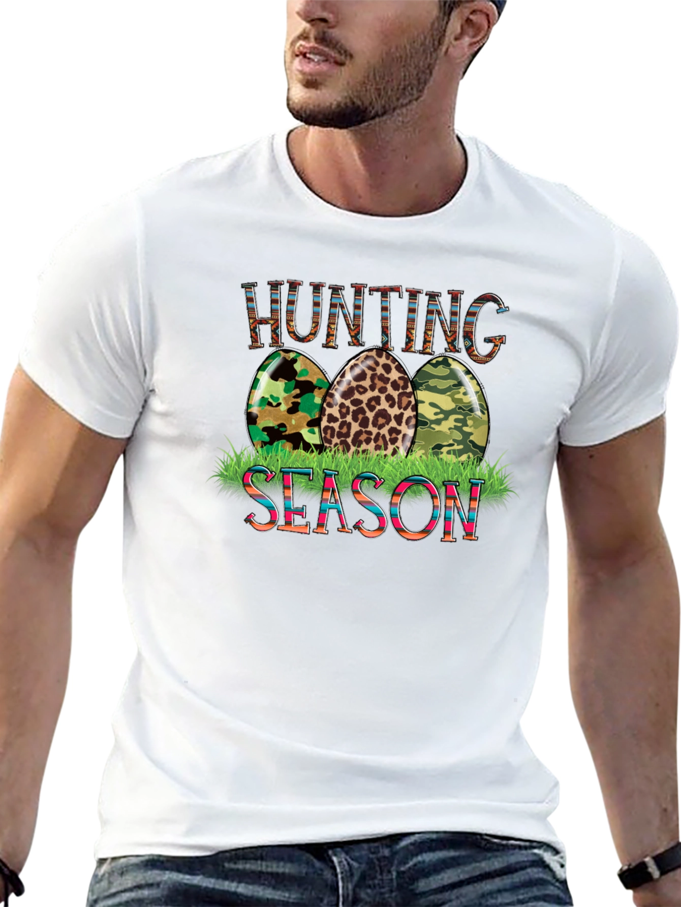 Hunting Season Easter Eggs T-Shirt