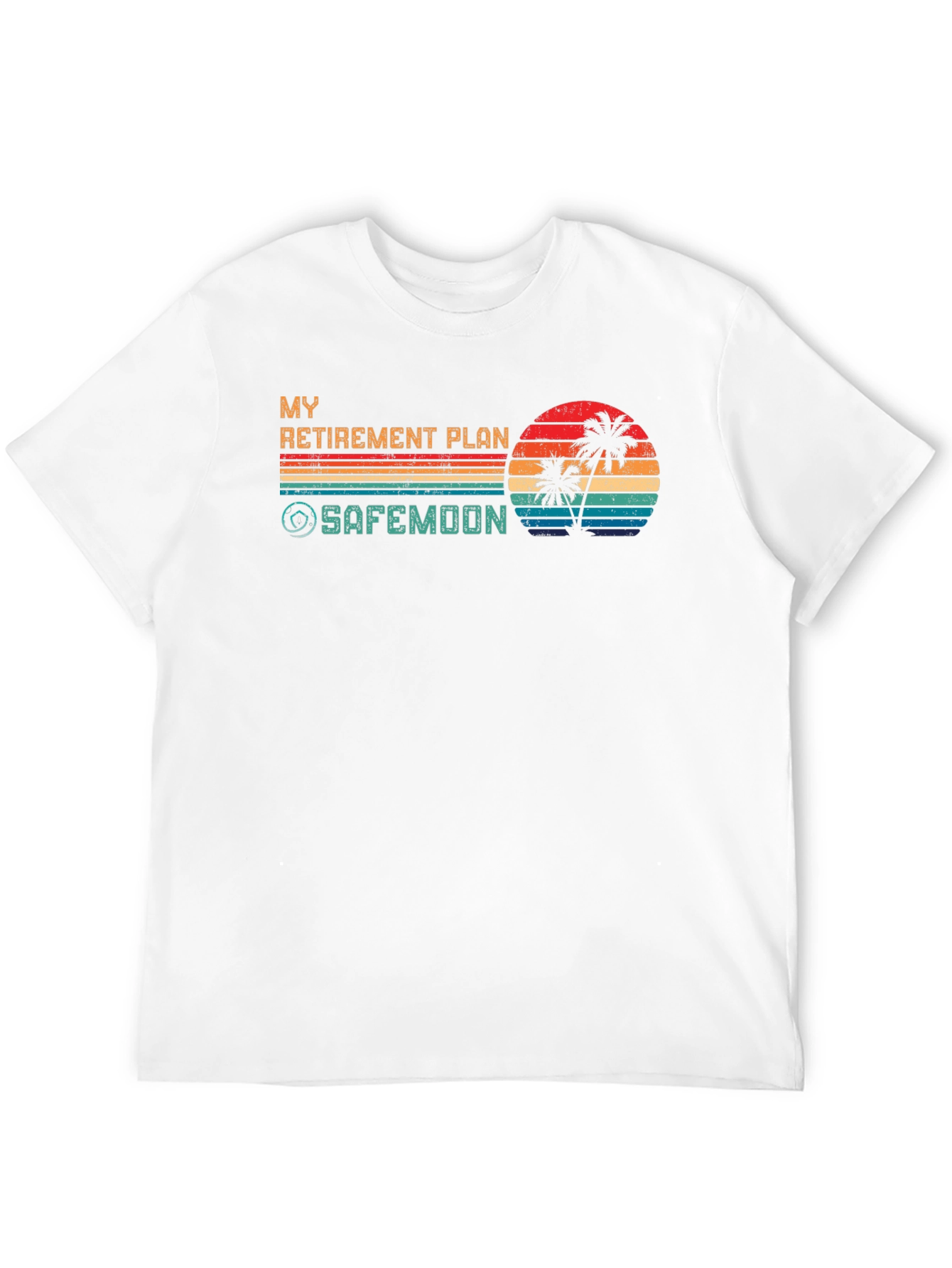My Retirement Plan Safemoon Black T-Shirt
