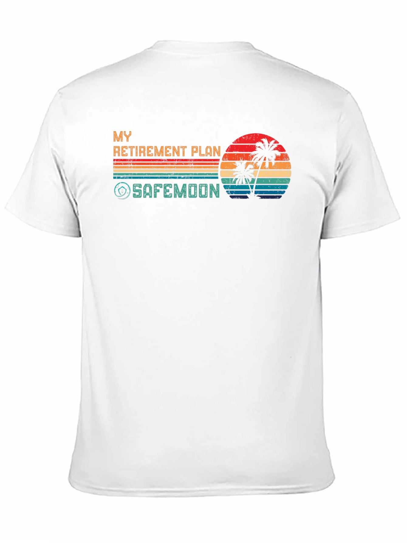 My Retirement Plan Safemoon Black T-Shirt