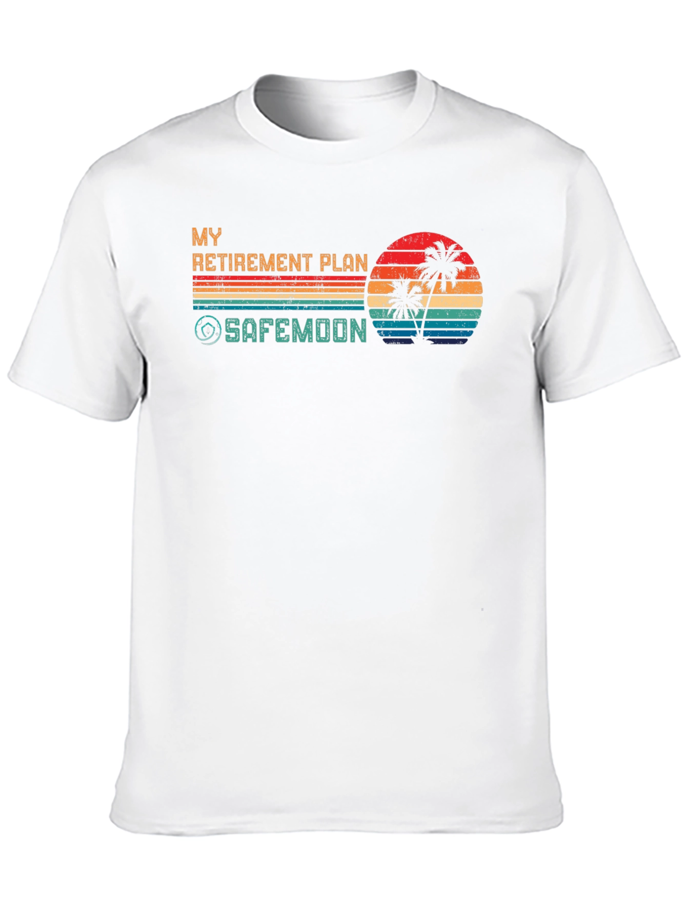 My Retirement Plan Safemoon Black T-Shirt