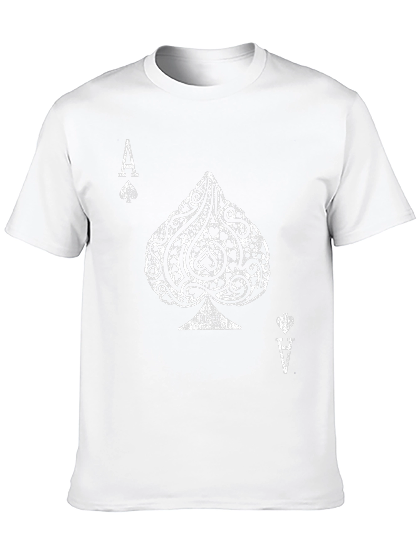 Ace of Spades Graphic T-Shirt - Black