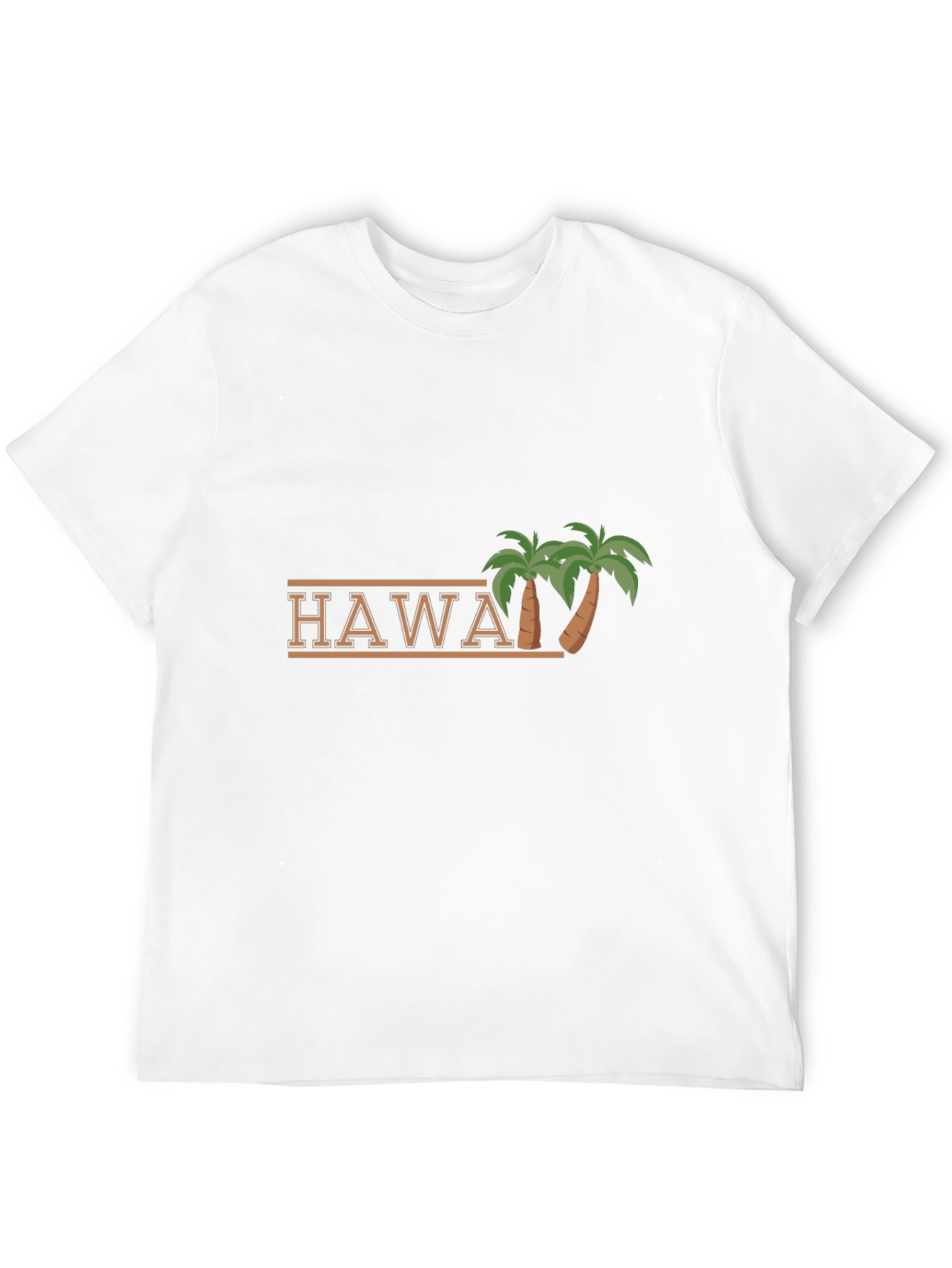 Hawaii Palm Tree Graphic T-Shirt