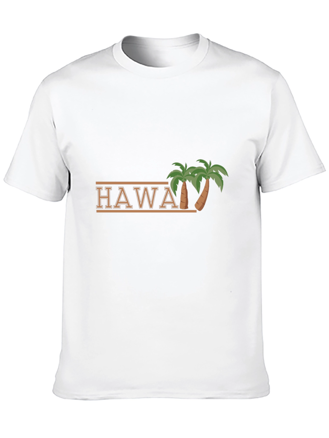 Hawaii Palm Tree Graphic T-Shirt