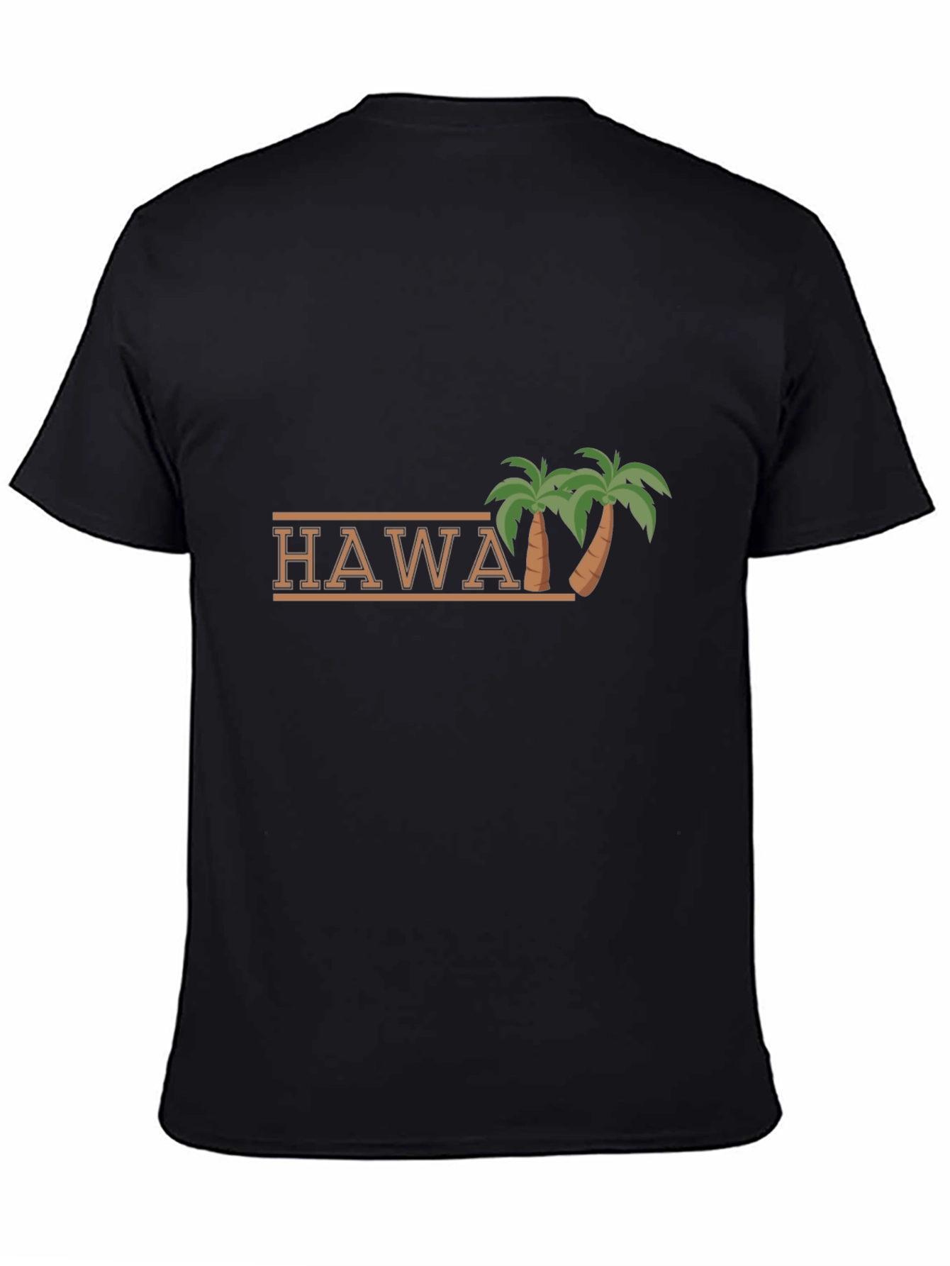 Hawaii Palm Tree Graphic T-Shirt