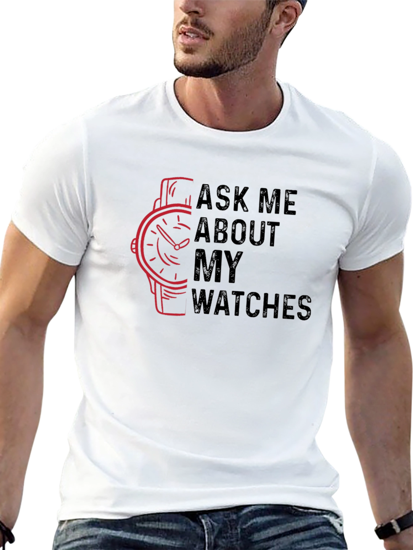 Ask Me About My Watches Graphic T-Shirt