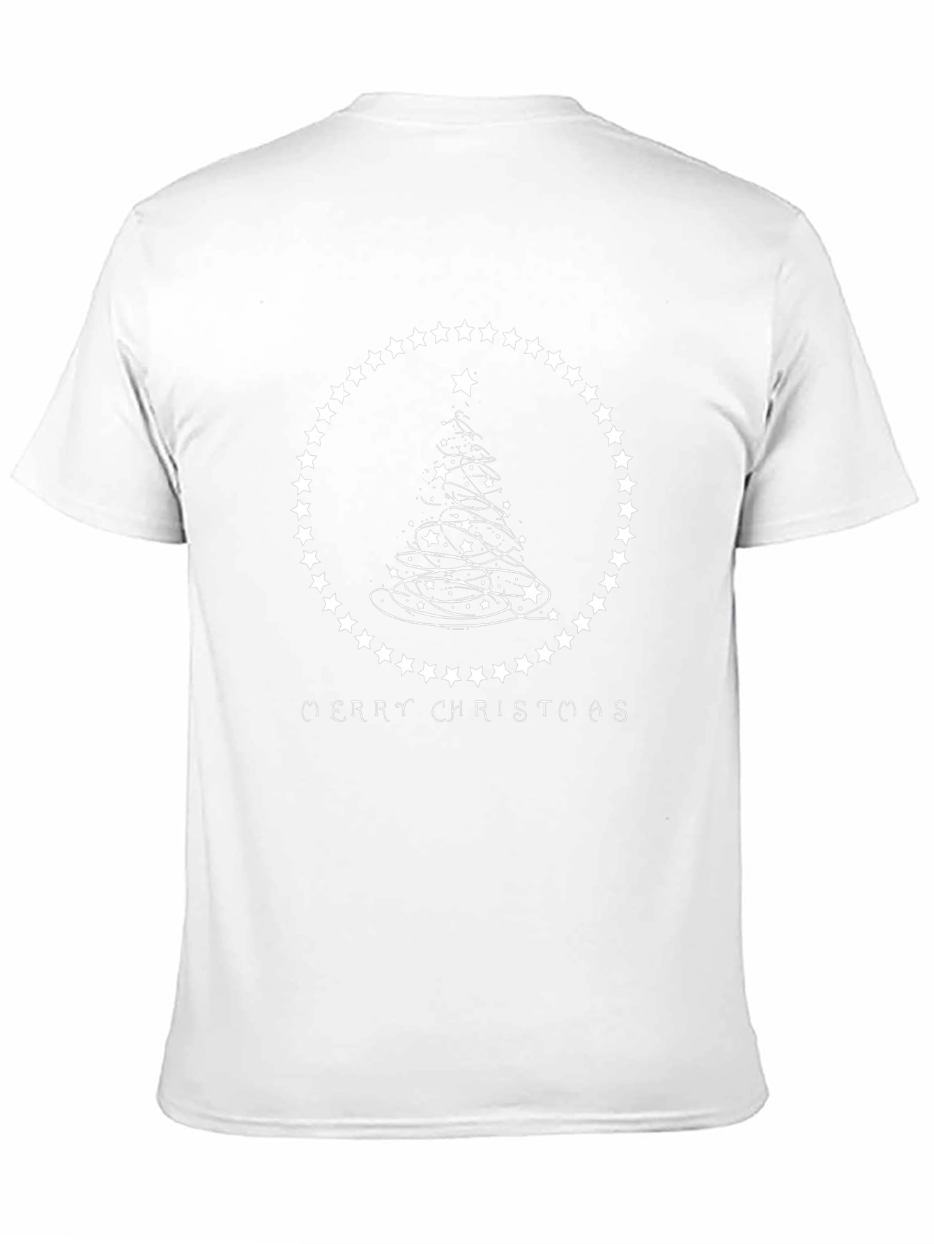 Merry Christmas Star Tree Tee