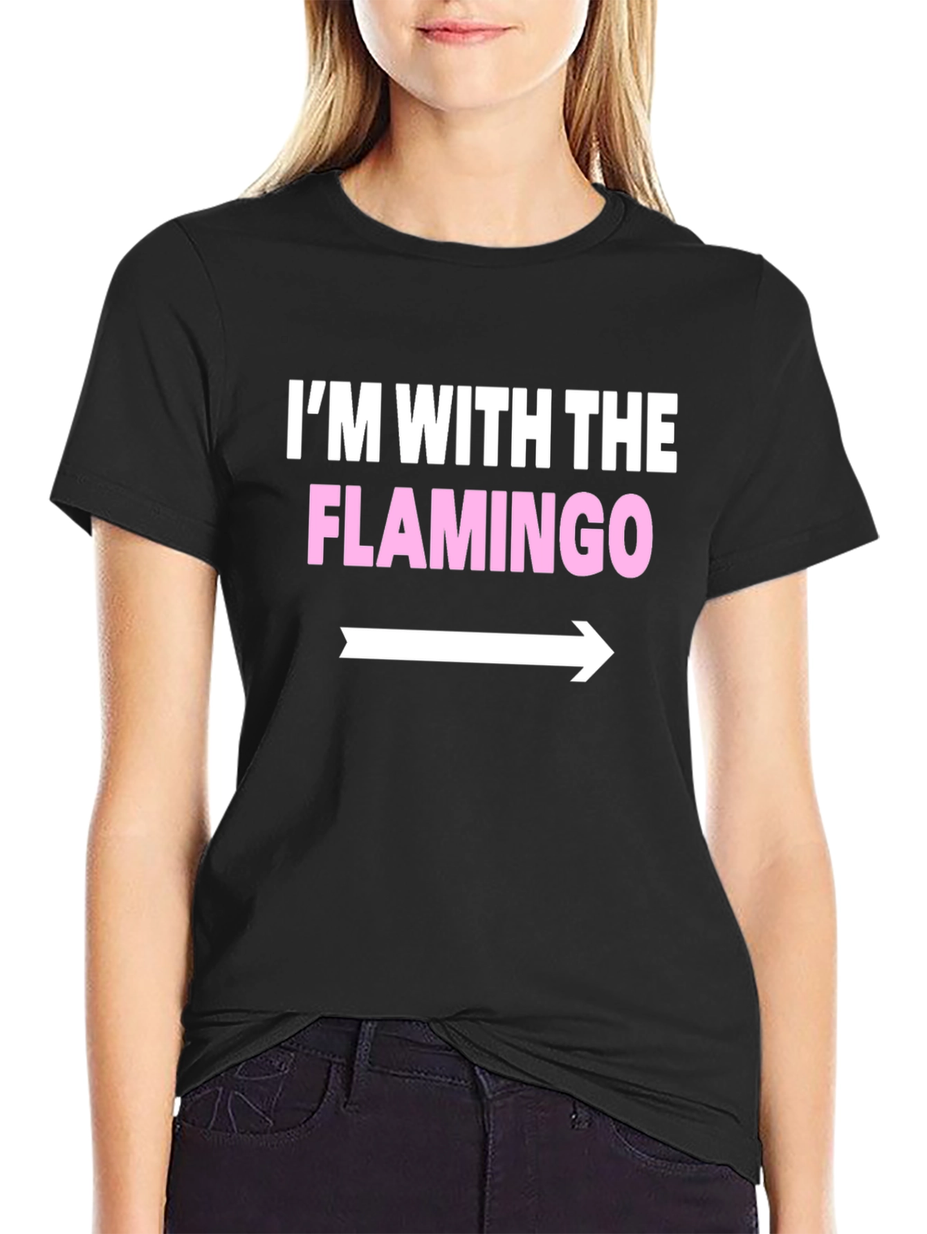 Im With The Flamingo T-Shirt