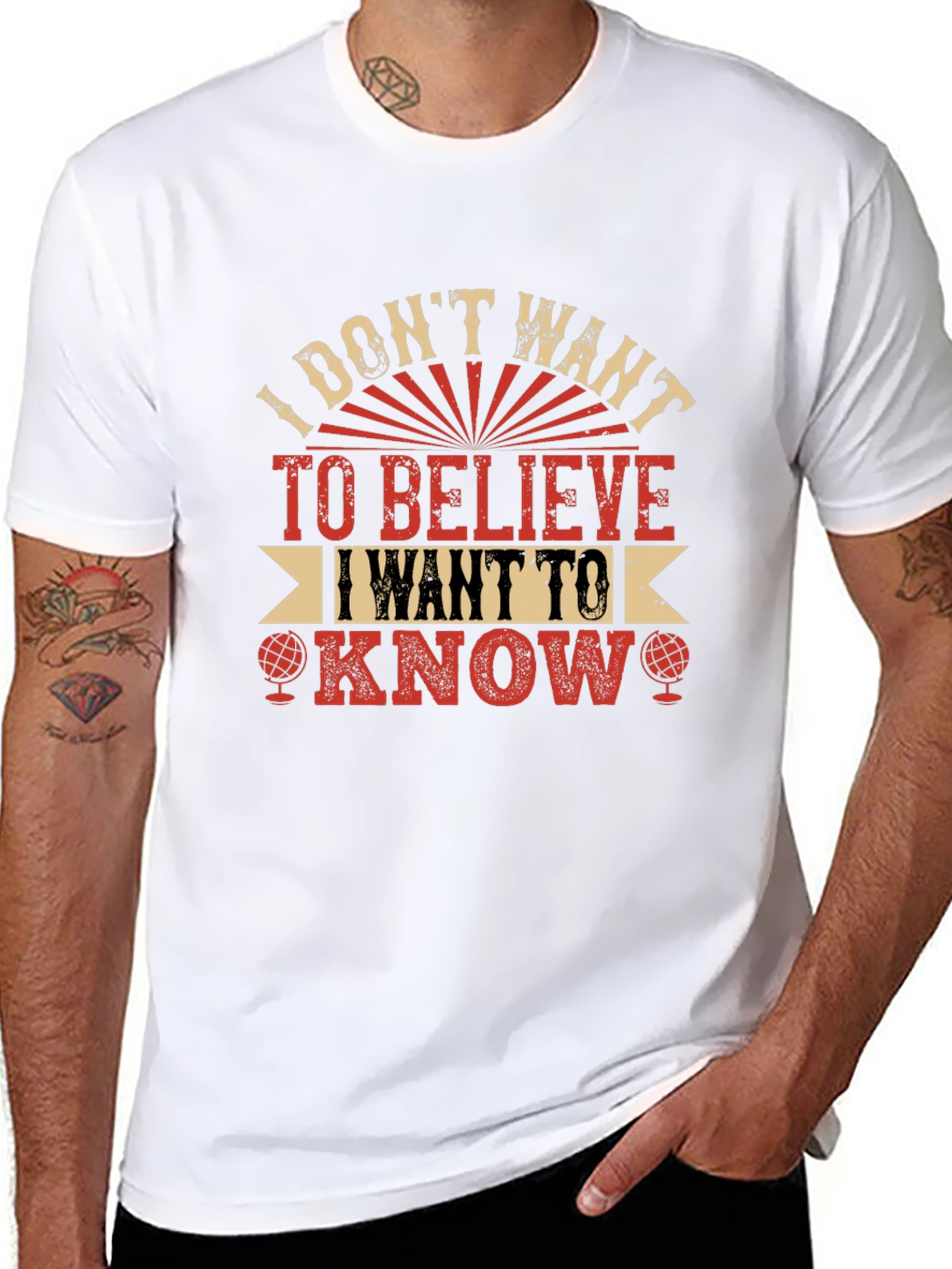 I Dont Want To Believe T-Shirt