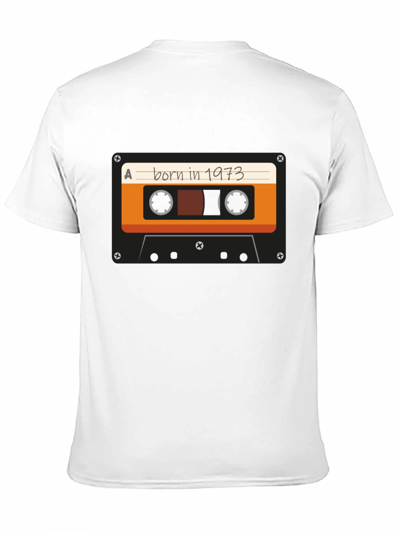 Born in 1973 Cassette Tape Graphic T-Shirt
