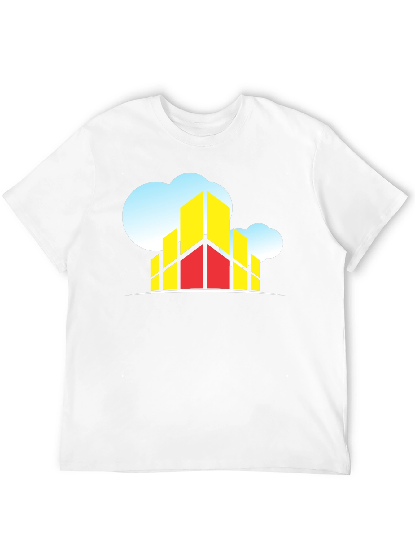 Modern Cityscape Graphic Tee - Urban Style