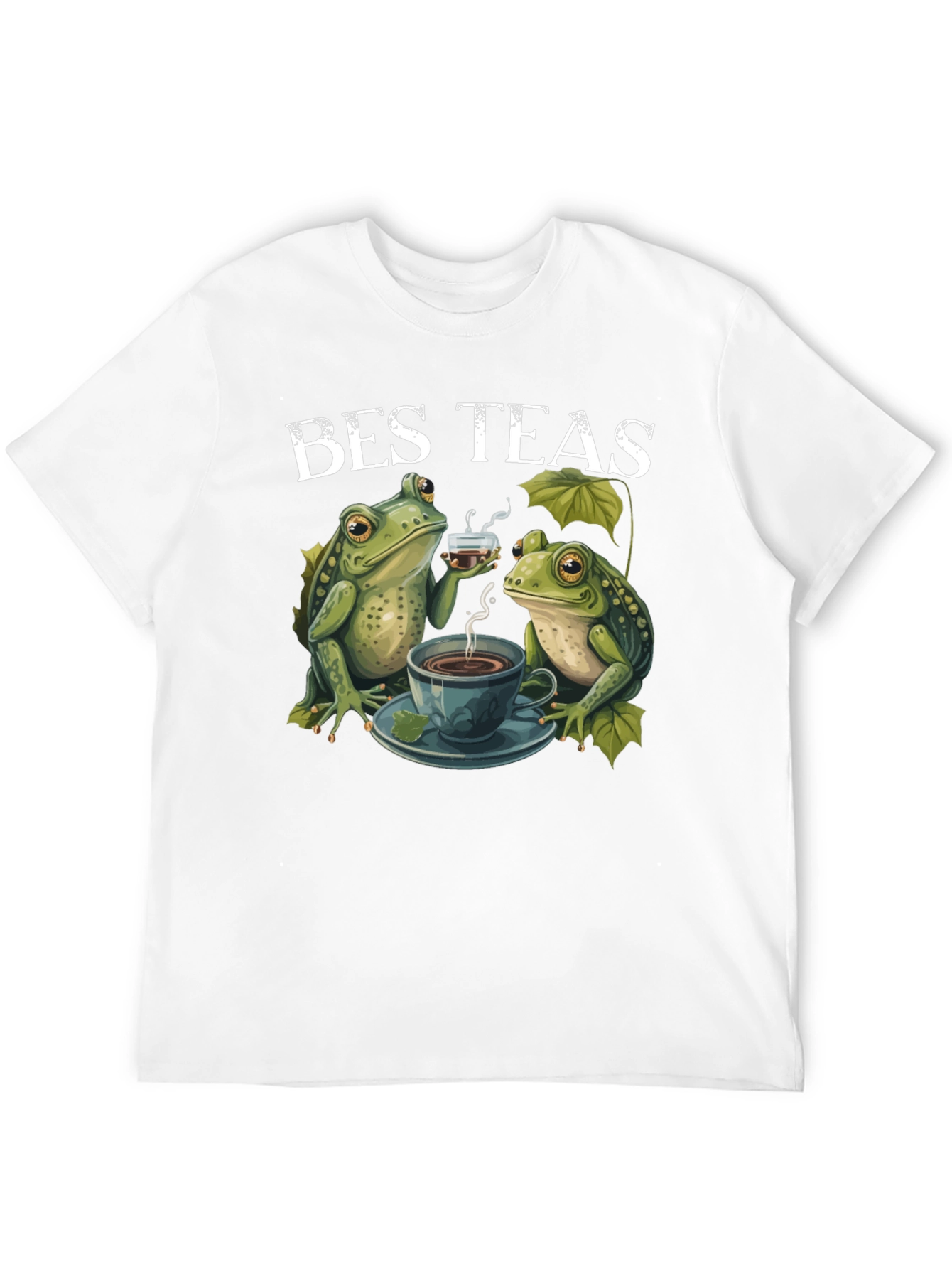 Bes Teas Frog T-Shirt - Quirky Tea Lovers Tee