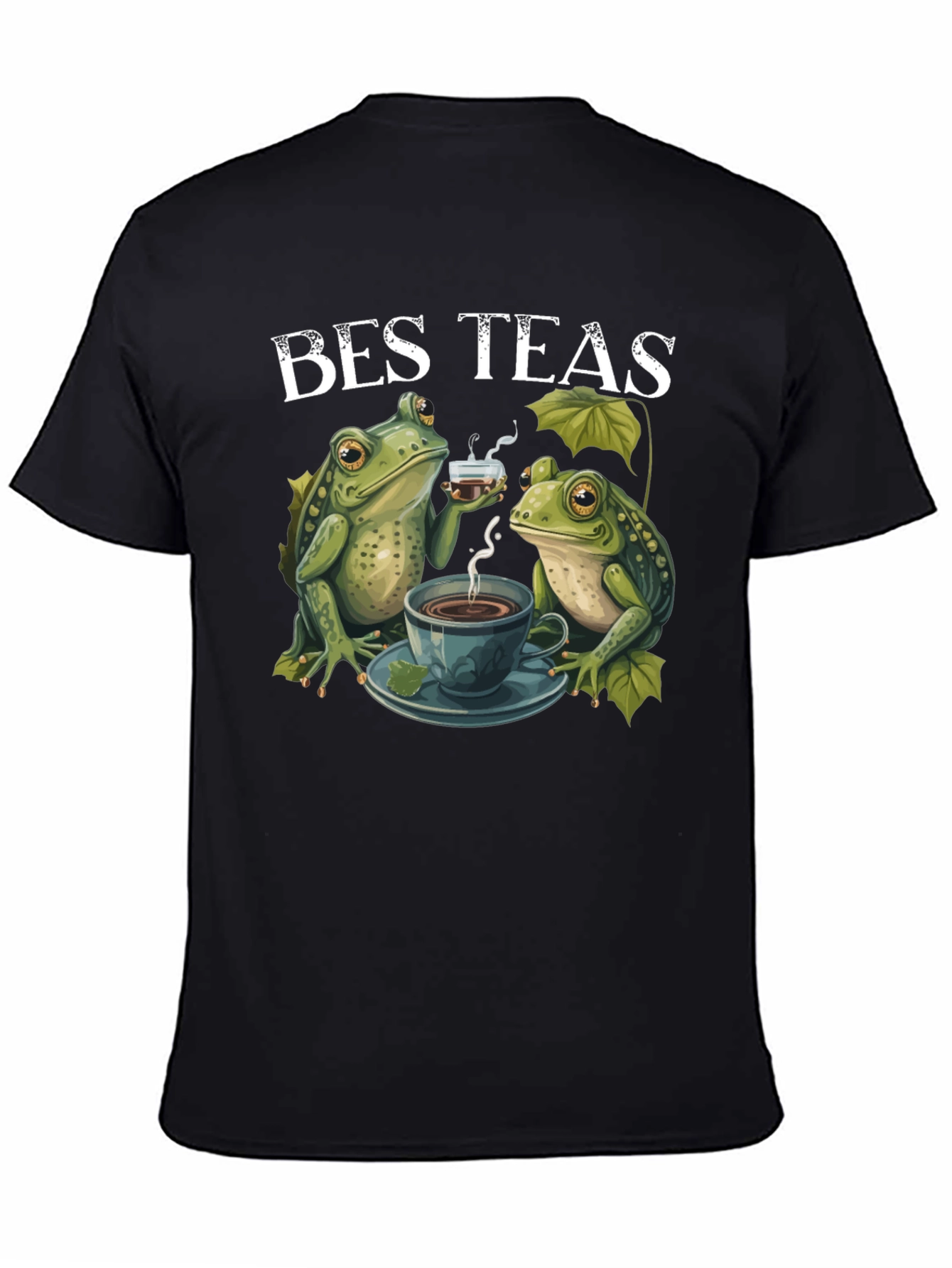 Bes Teas Frog T-Shirt - Quirky Tea Lovers Tee