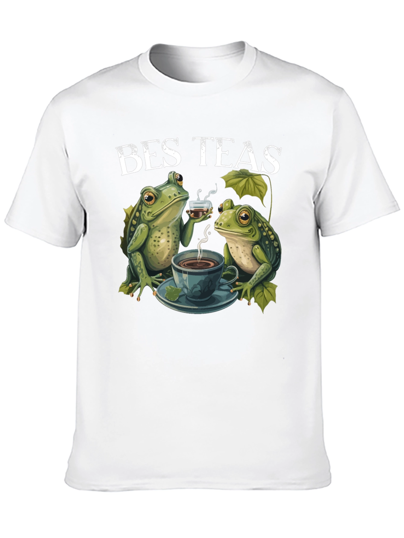 Bes Teas Frog T-Shirt - Quirky Tea Lovers Tee