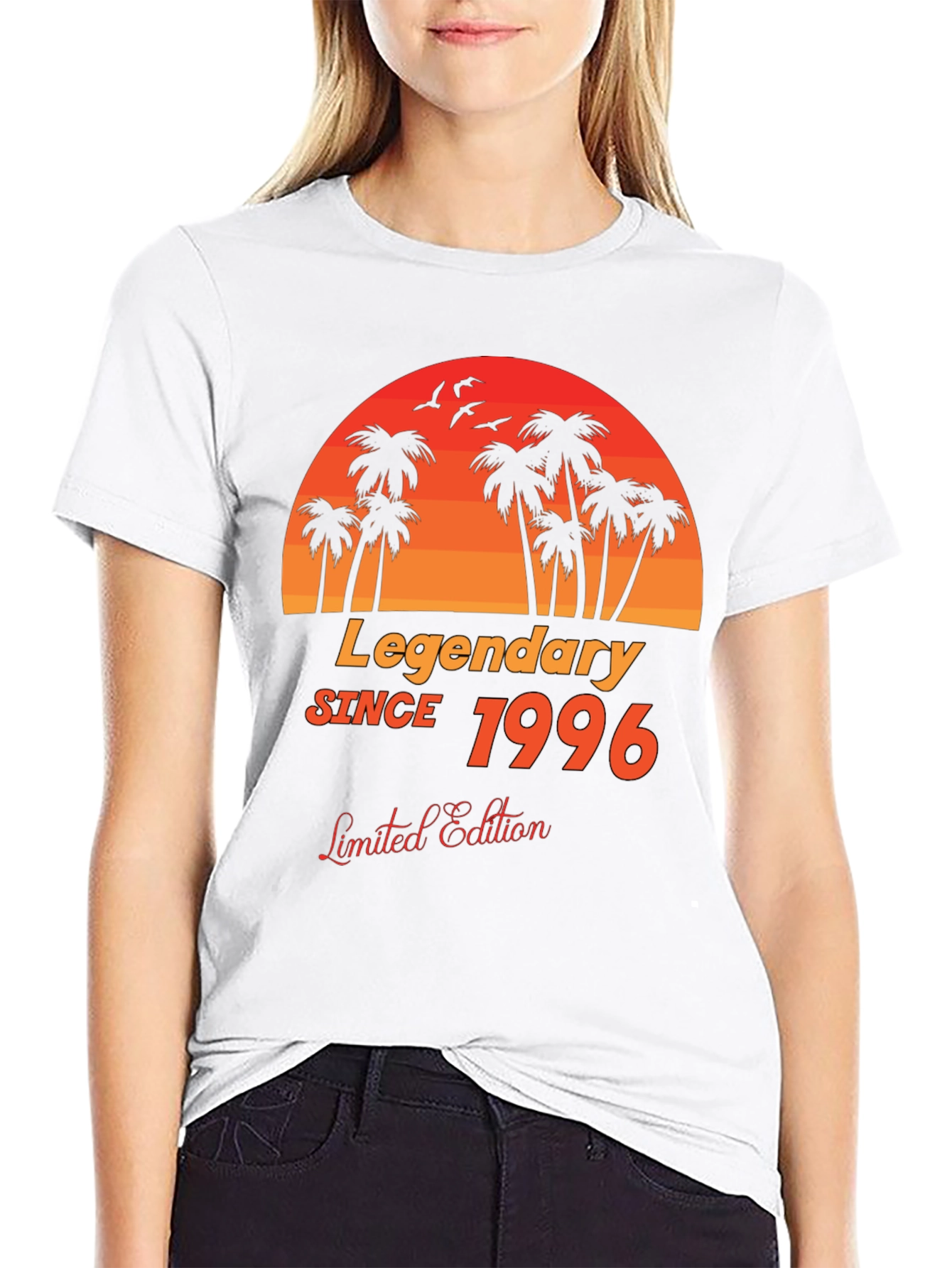 Legendary Since 1996 Sunset Graphic Tee