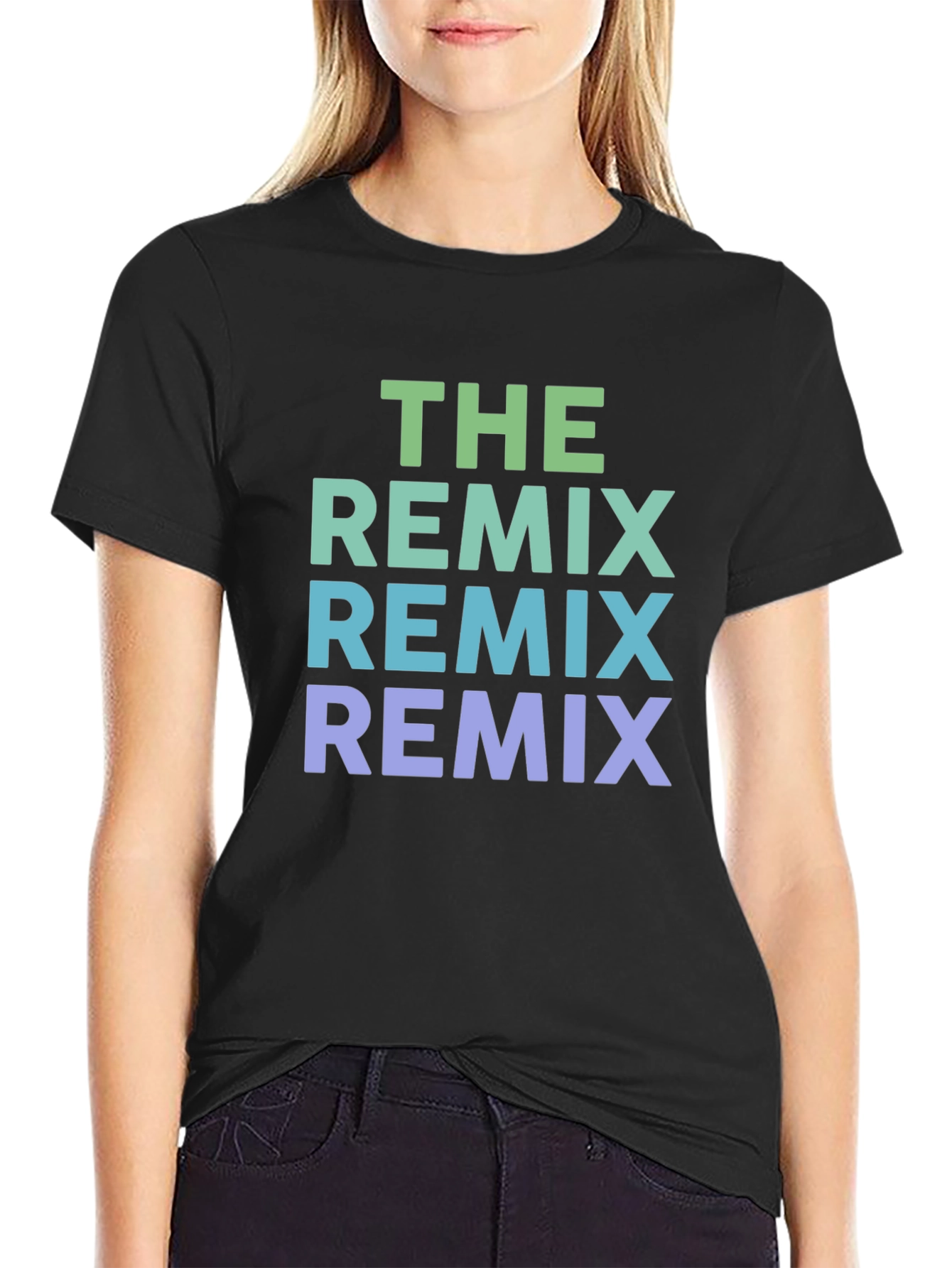 The Remix Graphic T-Shirt - Cool Gradient Design