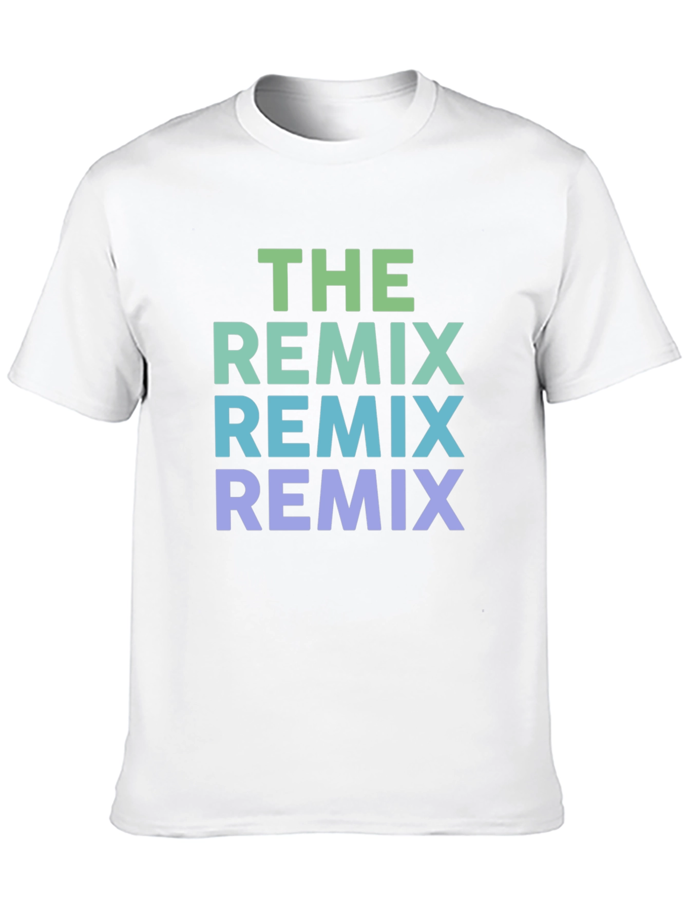 The Remix Graphic T-Shirt - Cool Gradient Design