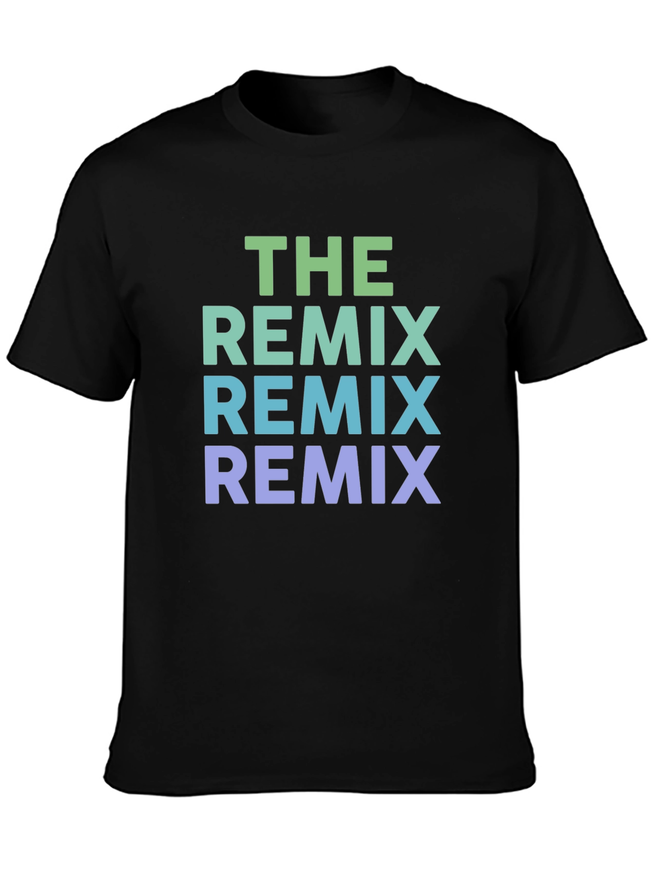 The Remix Graphic T-Shirt - Cool Gradient Design