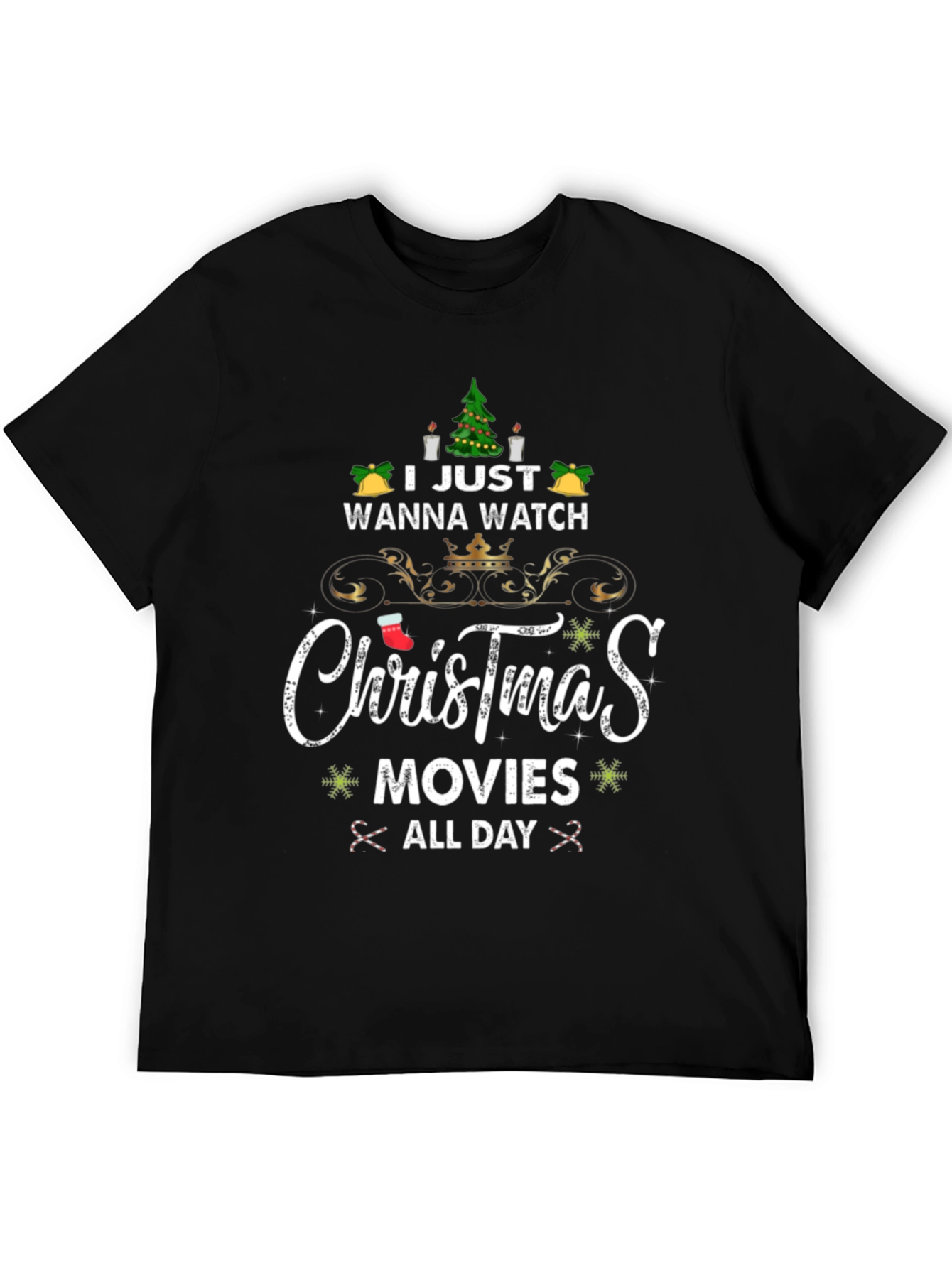 Christmas Movies All Day T-Shirt