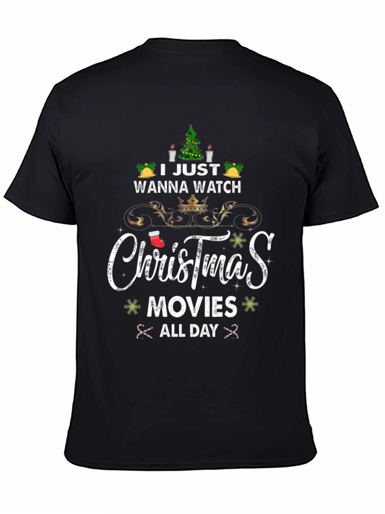 Christmas Movies All Day T-Shirt