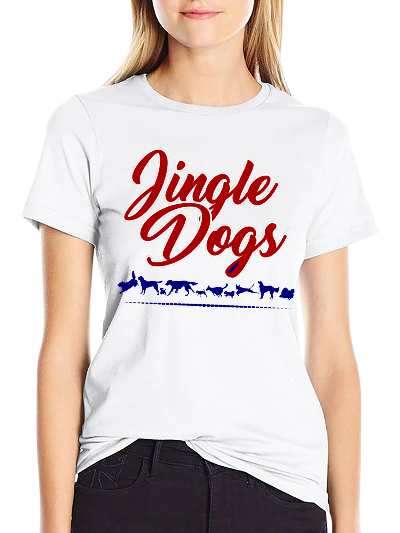 Jingle Dogs Graphic T-Shirt