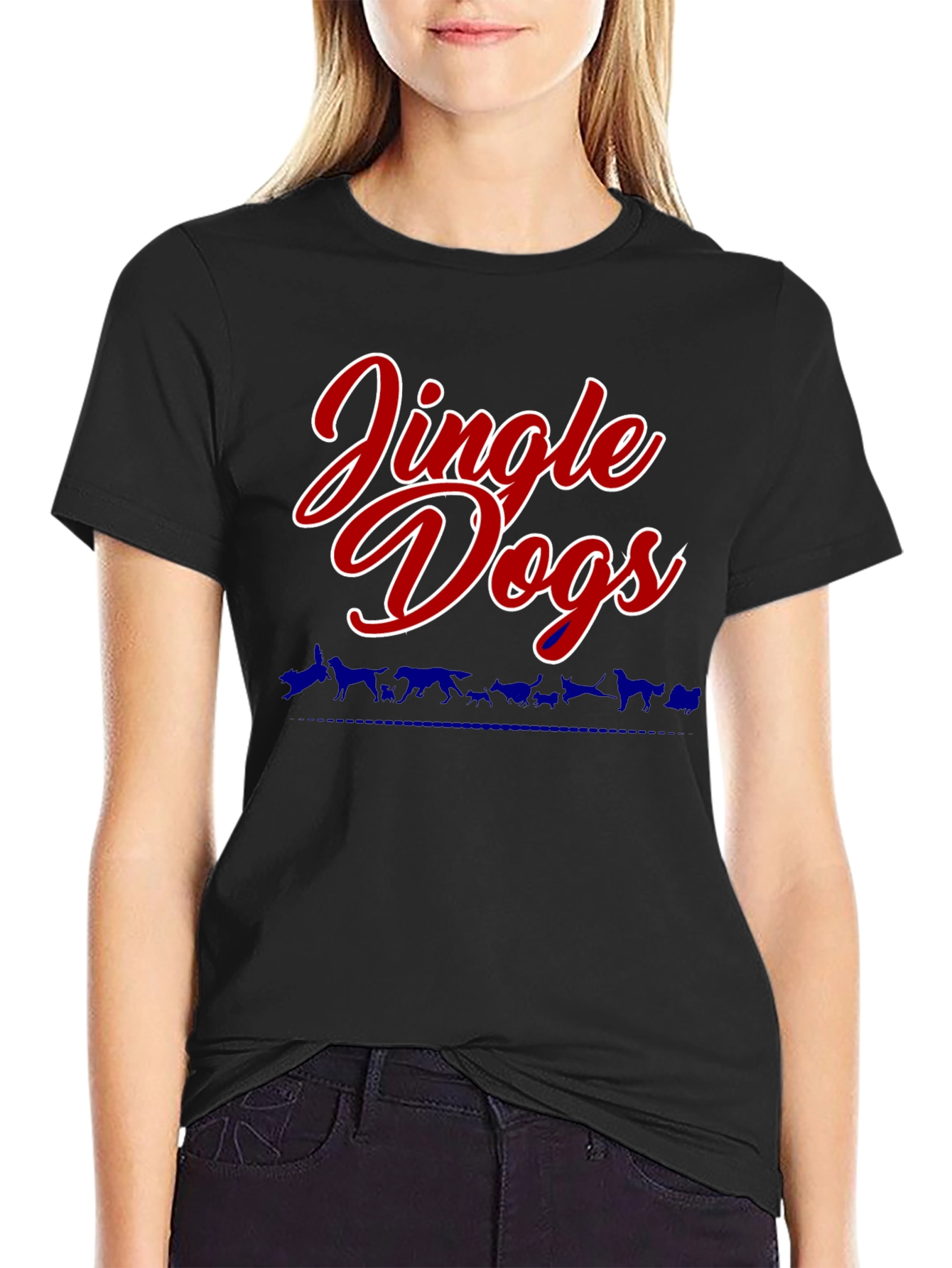 Jingle Dogs Graphic T-Shirt
