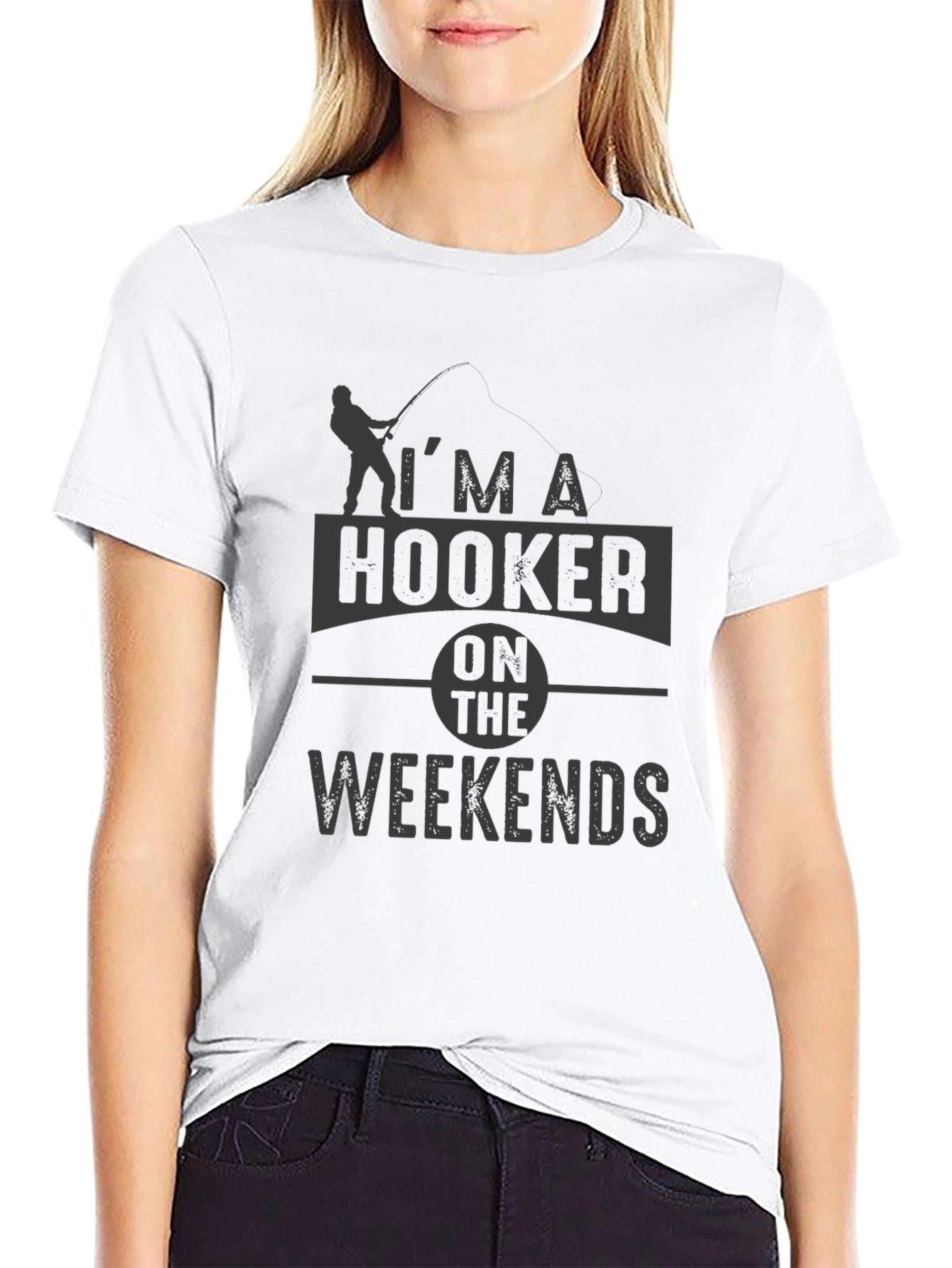 Im a Hooker on the Weekends Graphic Tee