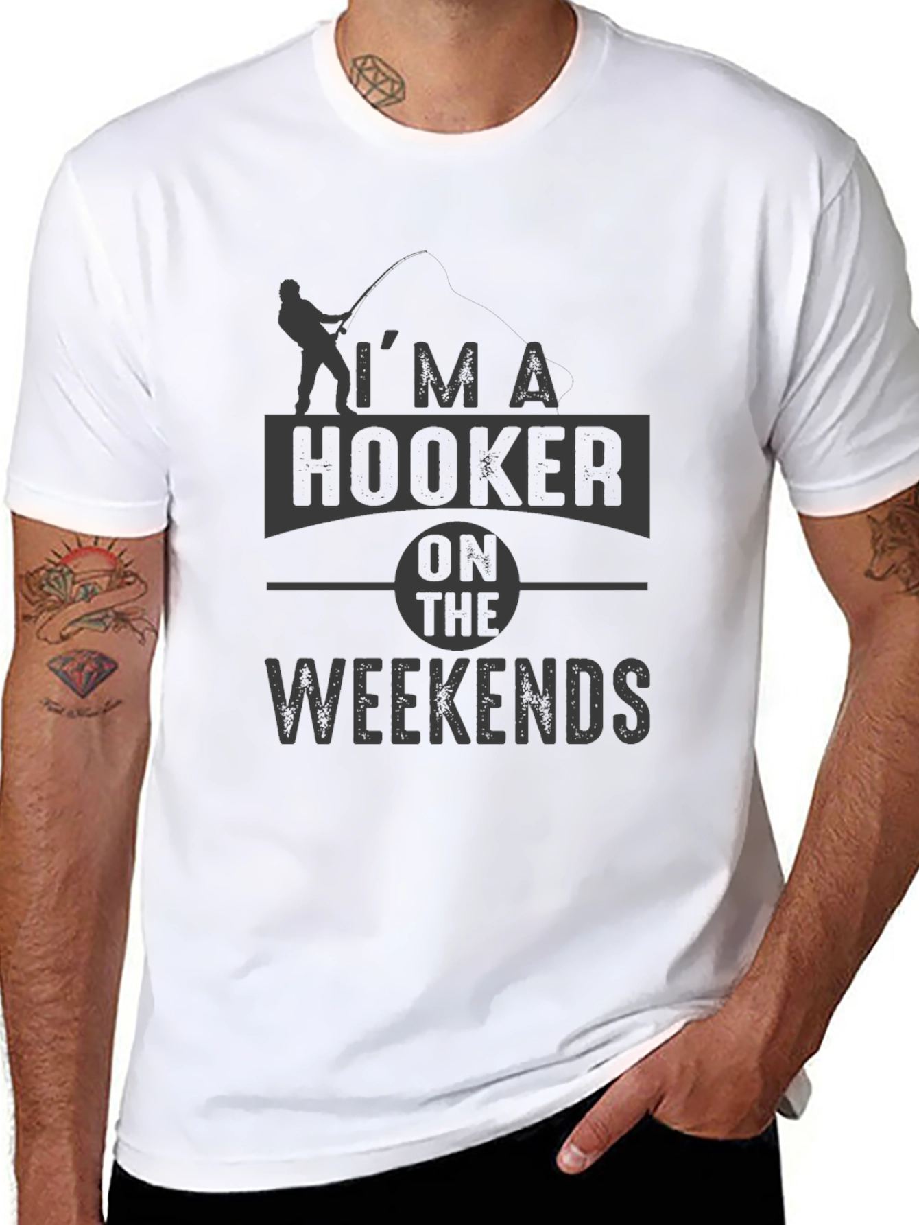 Im a Hooker on the Weekends Graphic Tee