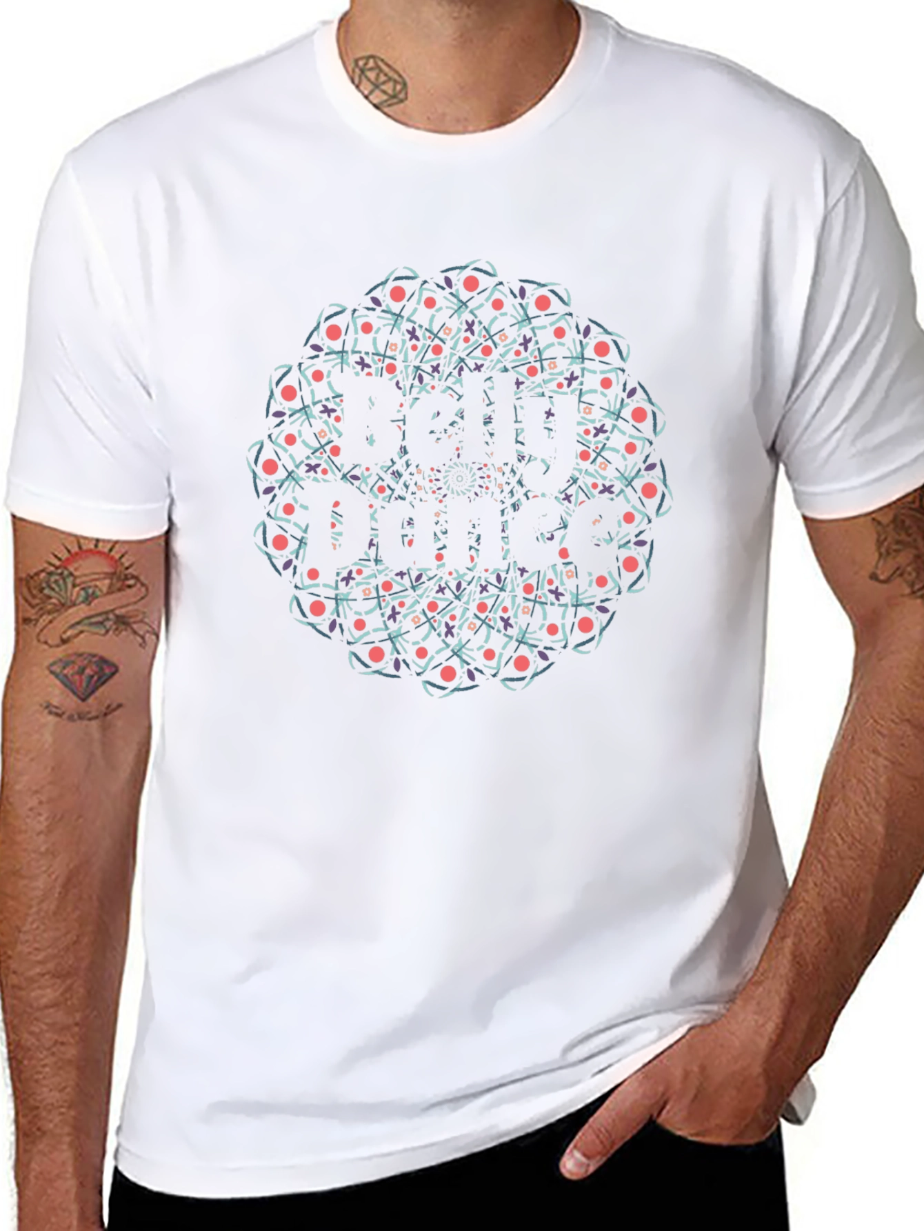 Belly Dance Mandala T-Shirt