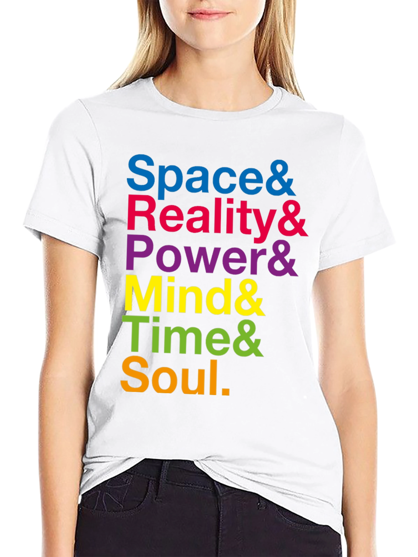 Space Reality Power Mind Time Soul T-Shirt
