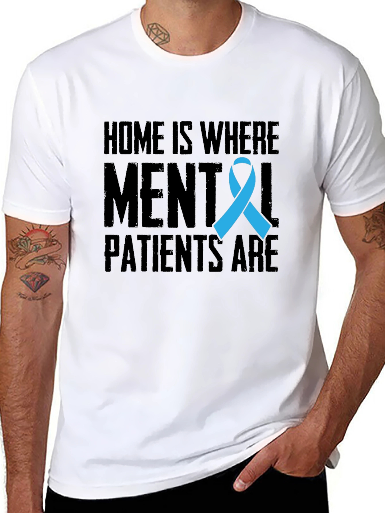 Mental Health Awareness Graphic T-Shirt